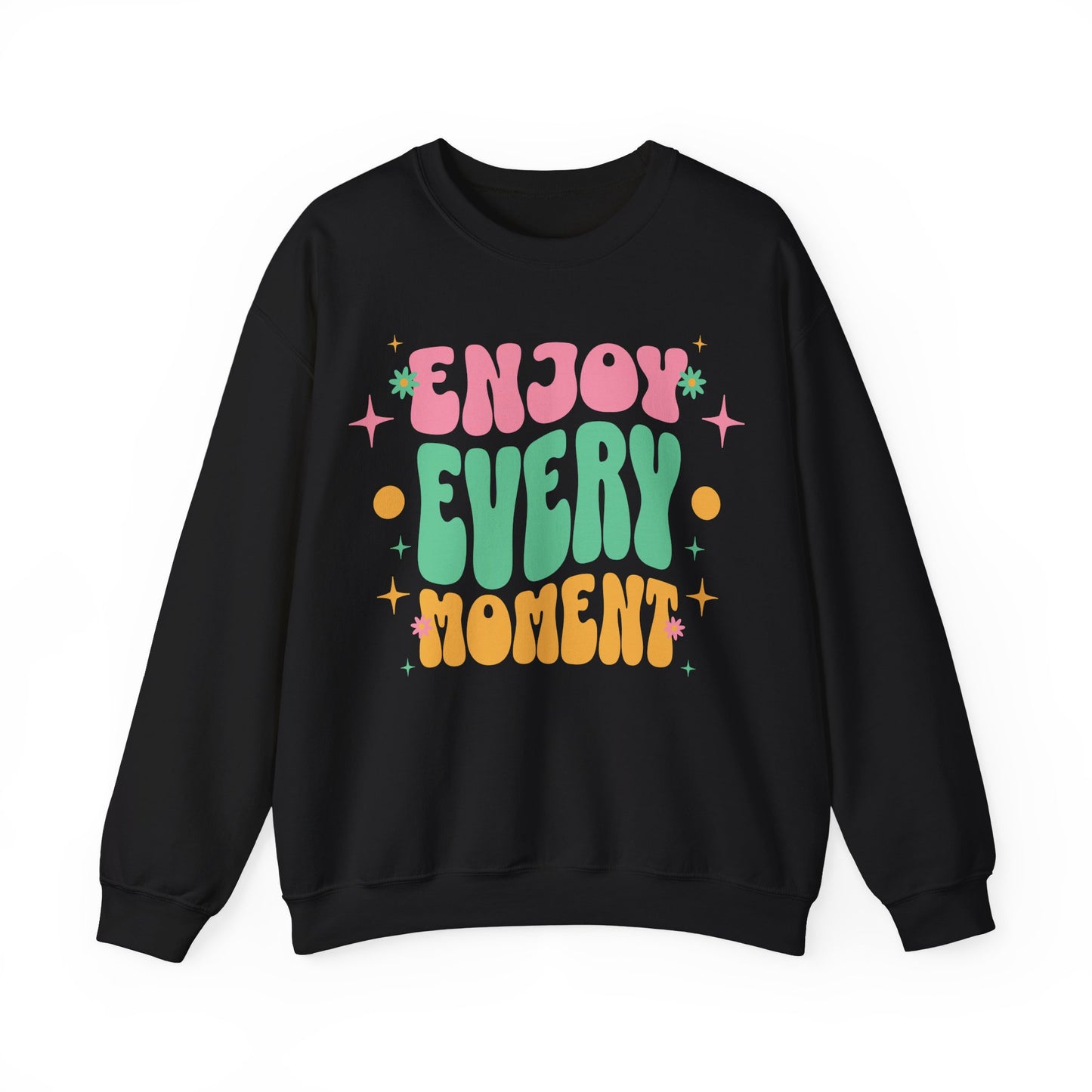 Unisex Heavy Blend™ Crewneck Sweatshirt - Awesome Mom - Enjoy Every Moment