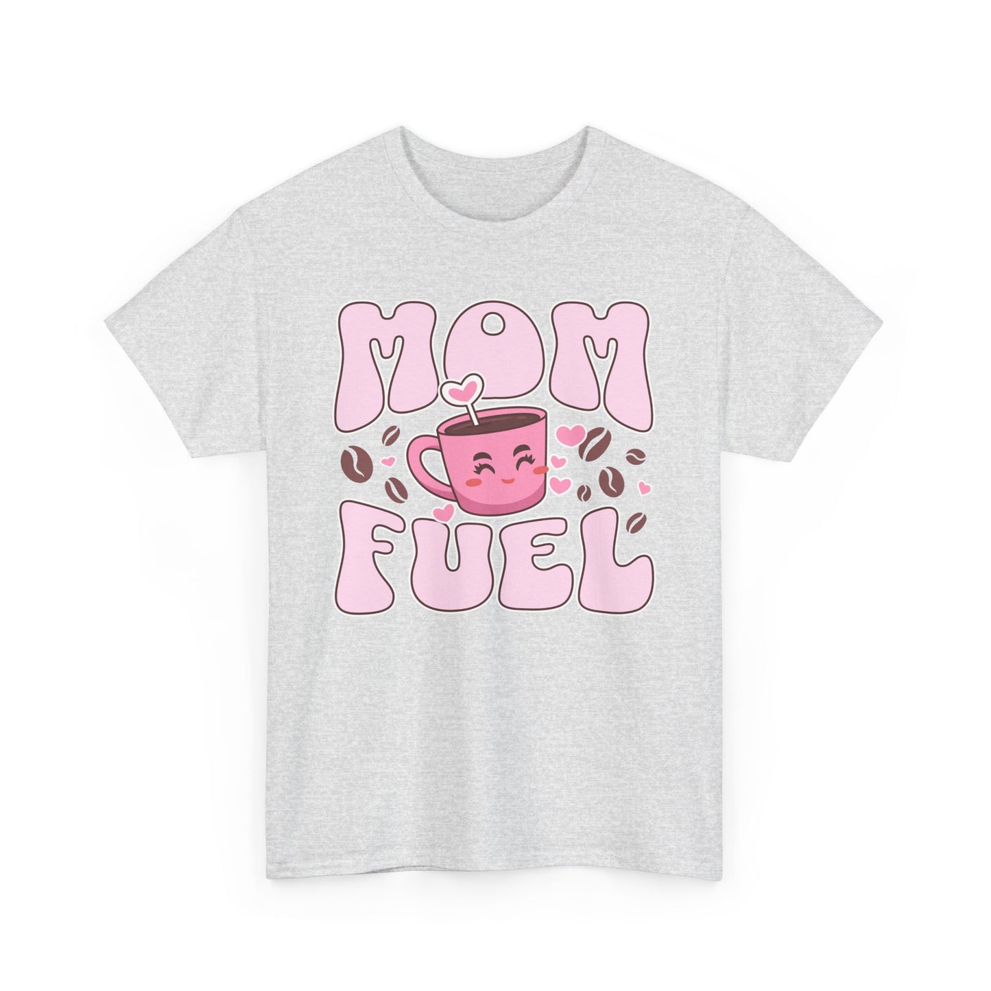 Unisex Heavy Cotton Tee - Coffee Mom_T_Shirt