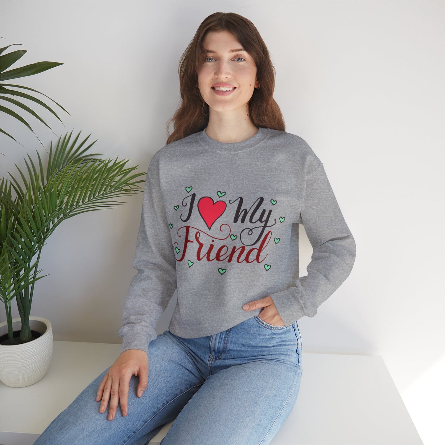 Unisex Heavy Blend™ Crewneck Sweatshirt - Best_Friends_Sisters_14