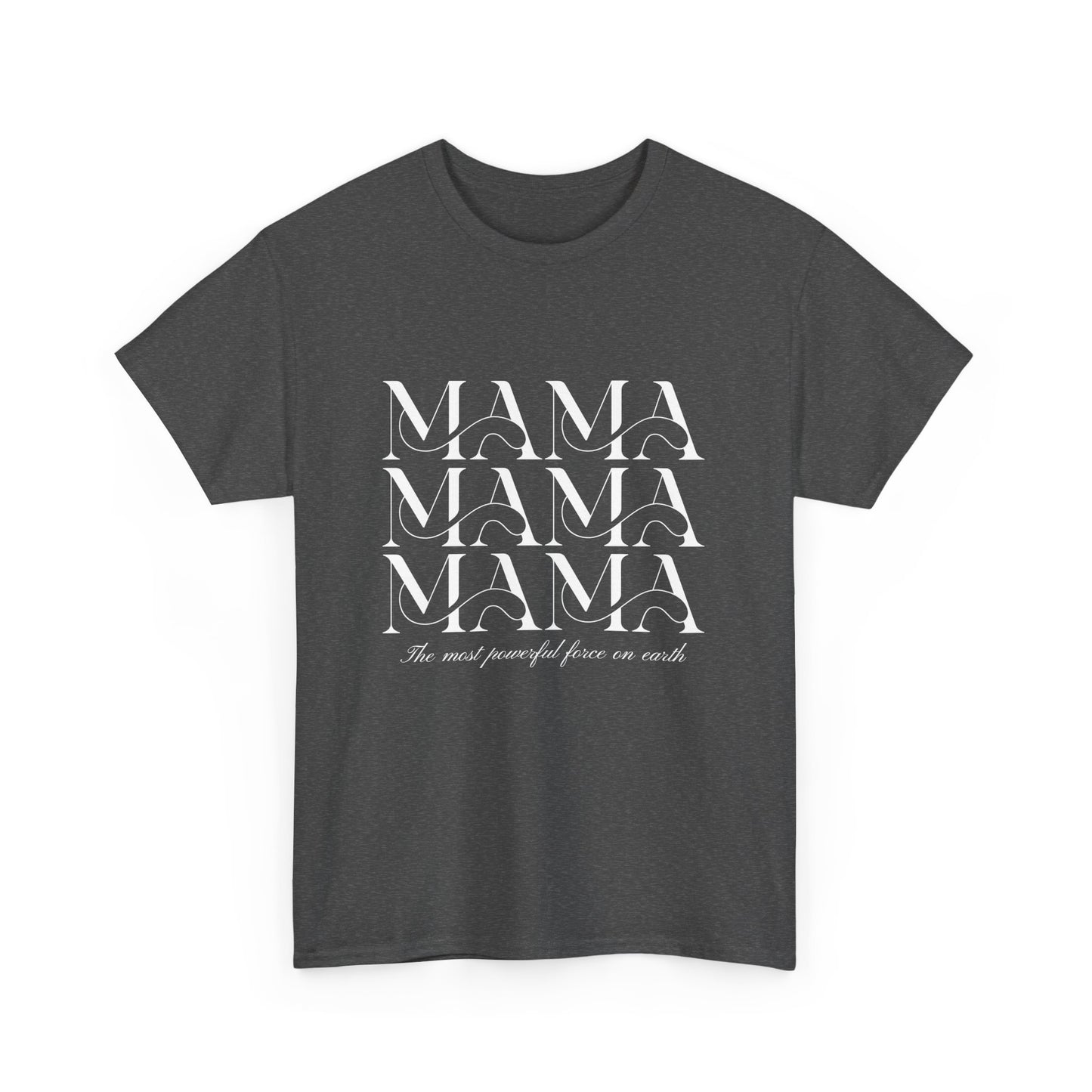 Unisex Heavy Cotton Tee - Quotes Mama_T_Shirt