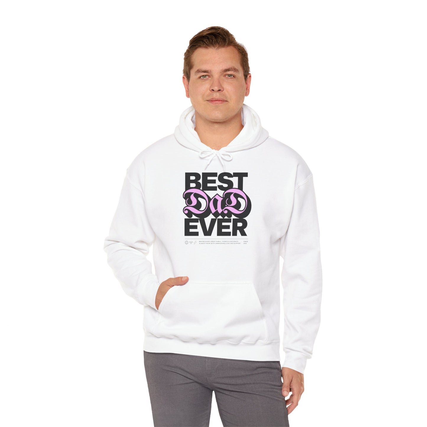 Unisex Heavy Blend™ Hooded Sweatshirt - Best Dad Ever_Hoodie