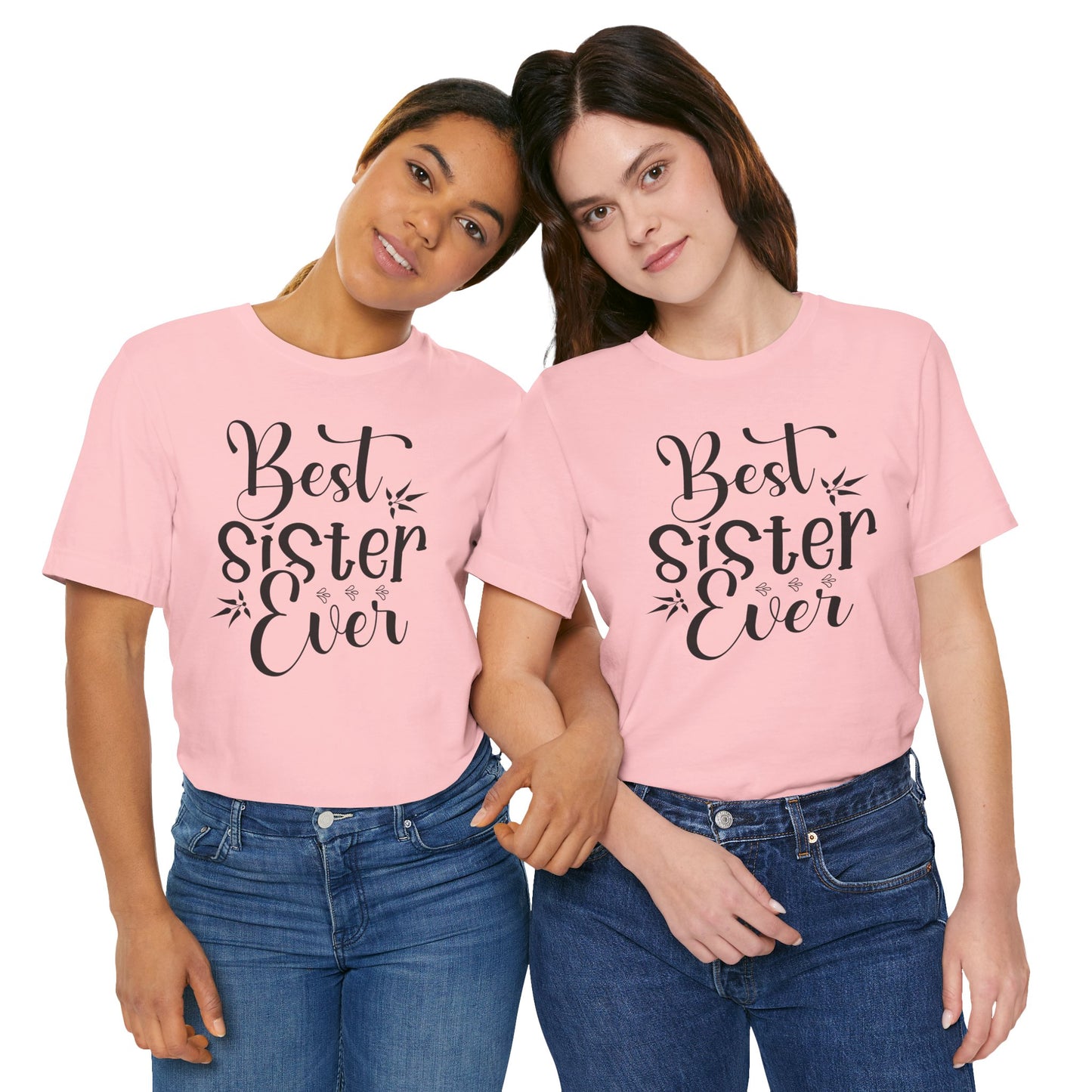 Best_Friends_Design_Sisters_1 - Unisex Jersey Short Sleeve Tee - Bella Canvas 3001