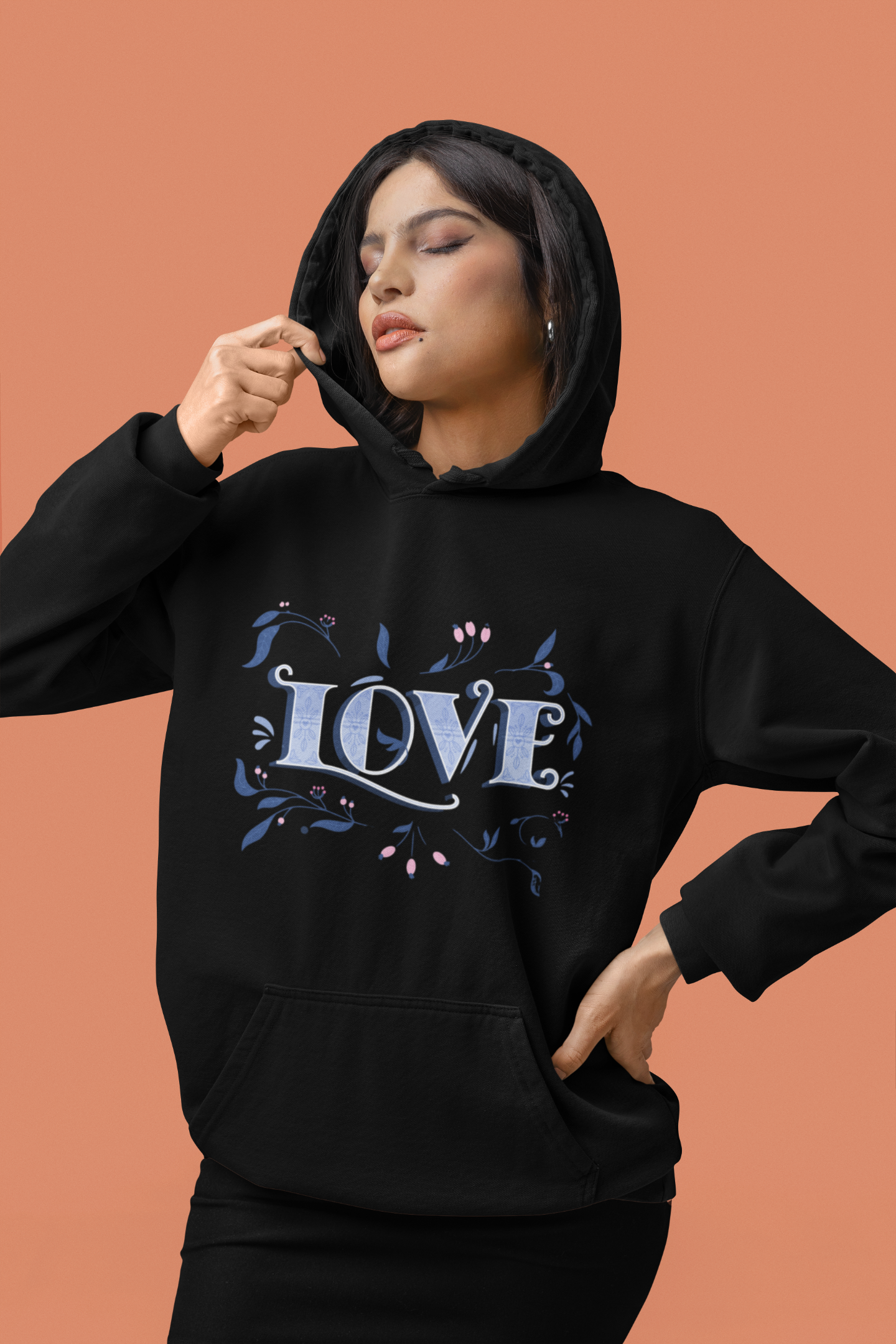 Unisex Heavy Blend™ Hooded Sweatshirt - Couples_Hoodies_Design_41_Front