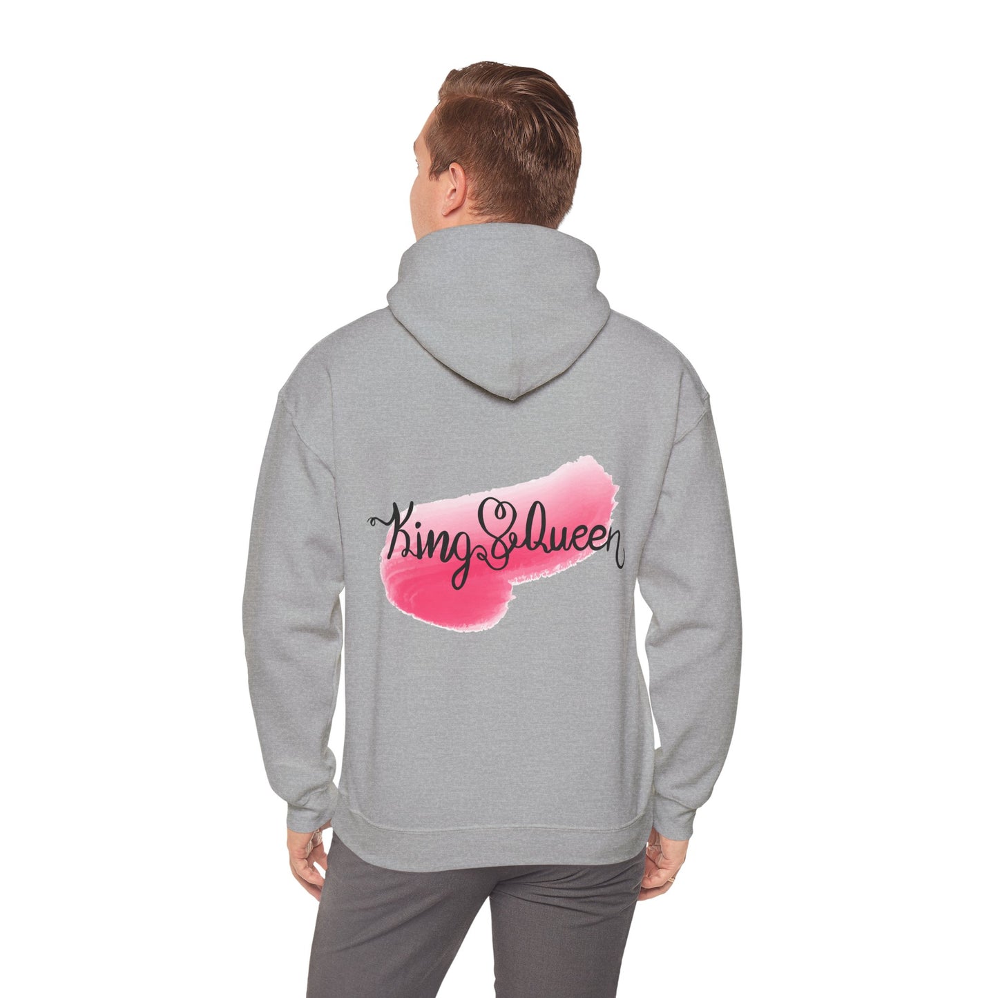 Unisex Heavy Blend™ Hooded Sweatshirt - Couples_Hoodies_Design_24_Back