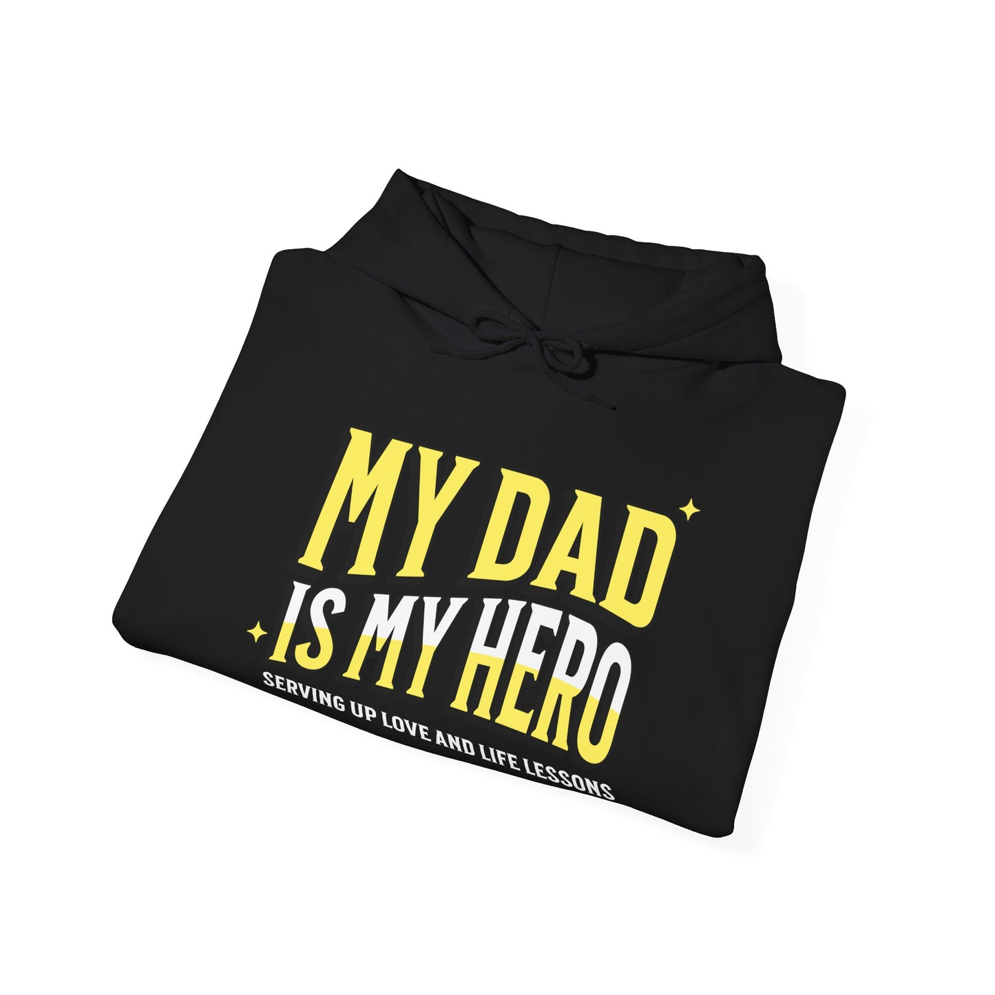 Unisex Heavy Blend™ Hooded Sweatshirt - My Dad is My Hero_Hoodie