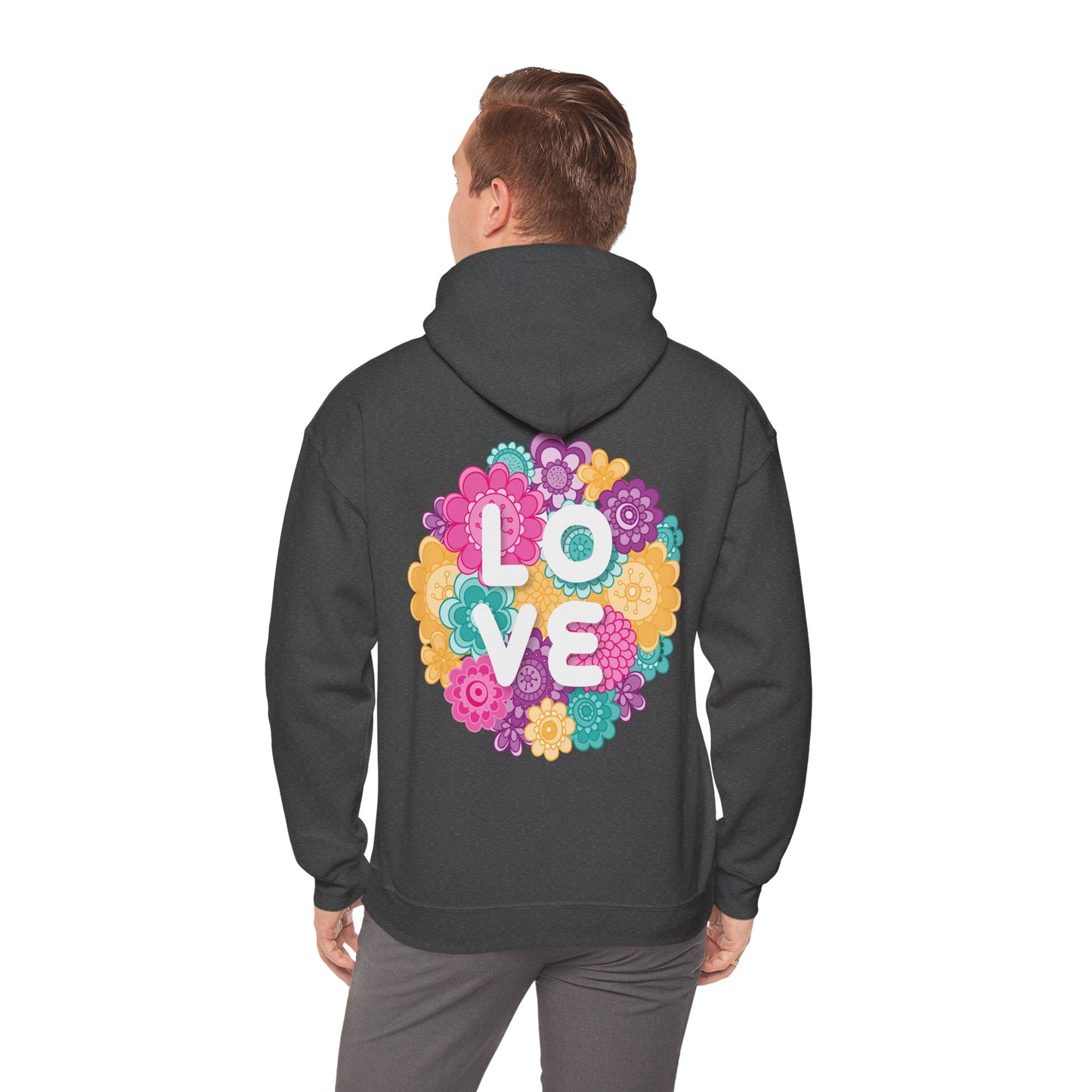 Unisex Heavy Blend™ Hooded Sweatshirt - Couples_Hoodies_Design_5_Back