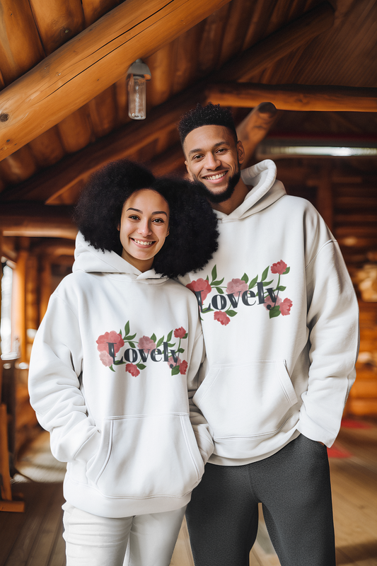 Unisex Heavy Blend™ Hooded Sweatshirt - Couples_Hoodies_Design_43_Front