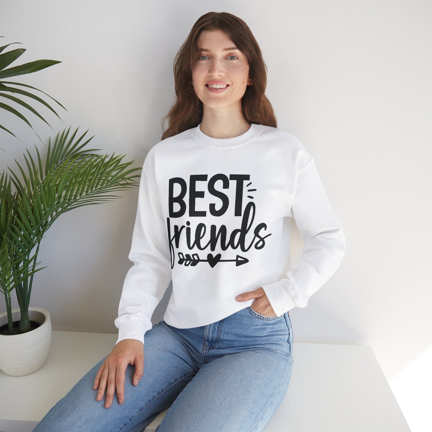 Unisex Heavy Blend™ Crewneck Sweatshirt - Best_Friends_Sisters_9