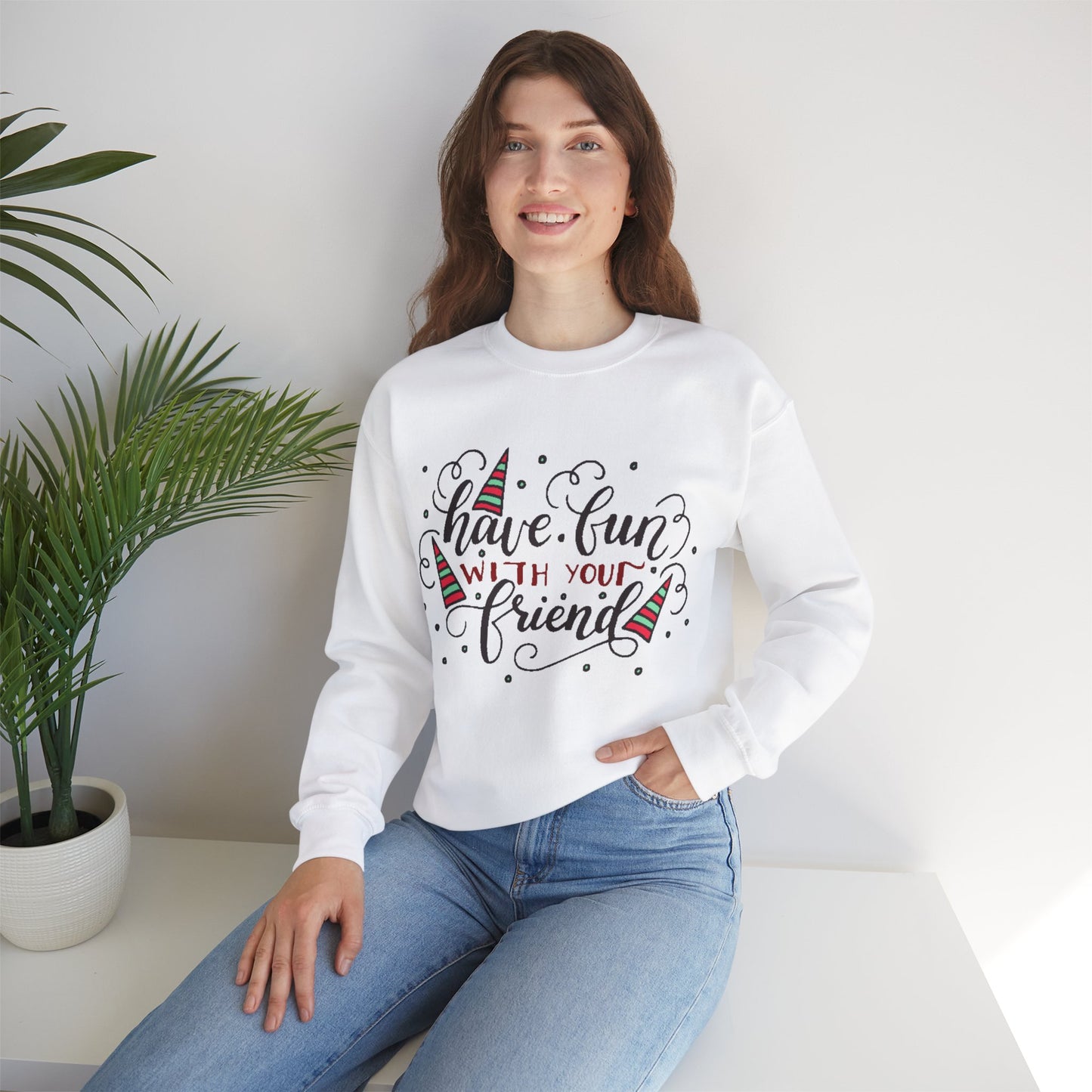 Unisex Heavy Blend™ Crewneck Sweatshirt - Best_Friends_Sisters_13