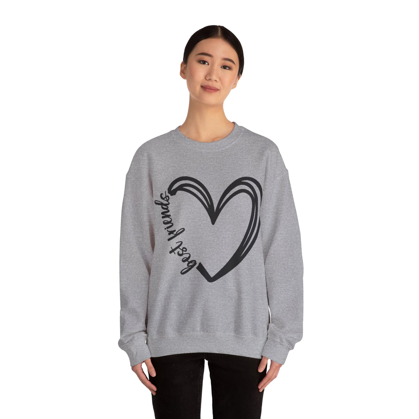 Unisex Heavy Blend™ Crewneck Sweatshirt - Best_Friends_Sisters_7