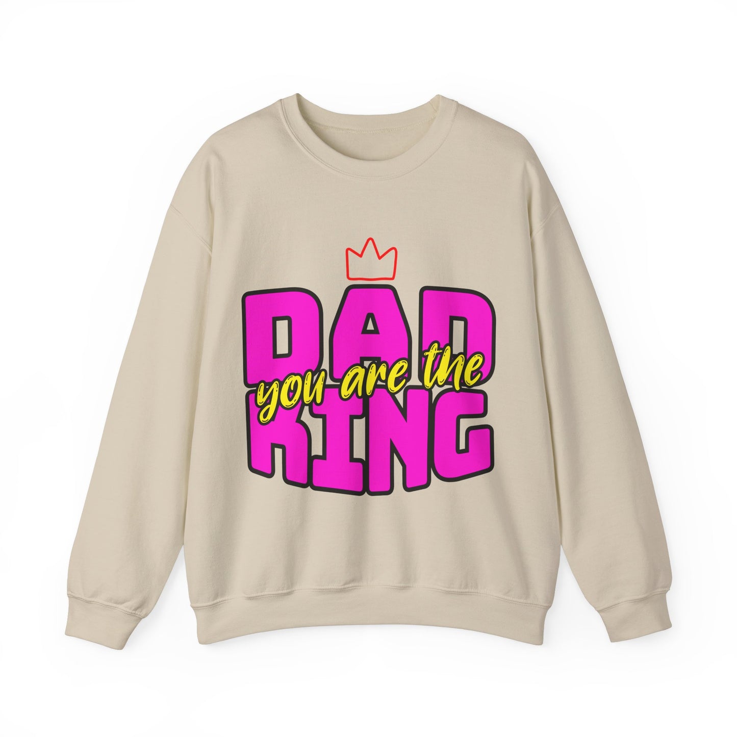 Unisex Heavy Blend™ Crewneck Sweatshirt - Dad Are King