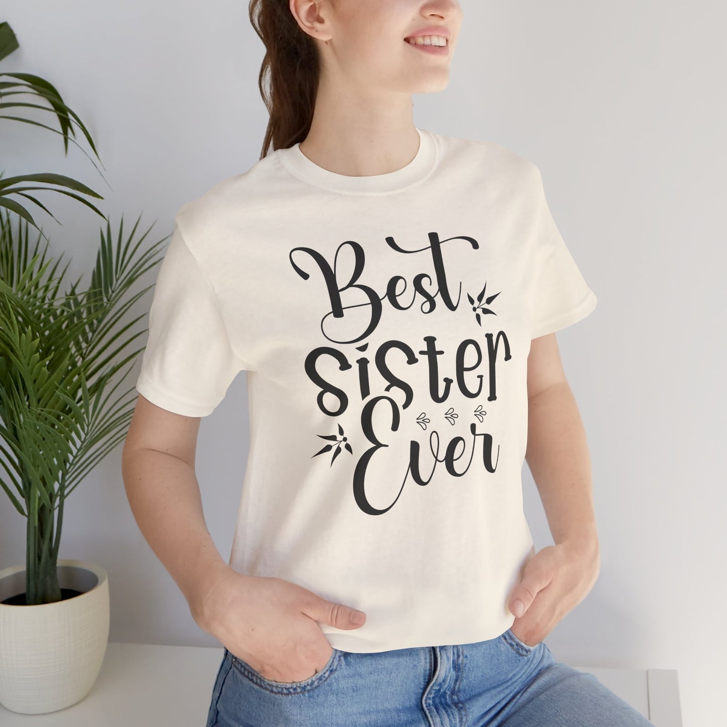 Best_Friends_Design_Sisters_1 - Unisex Jersey Short Sleeve Tee - Bella Canvas 3001