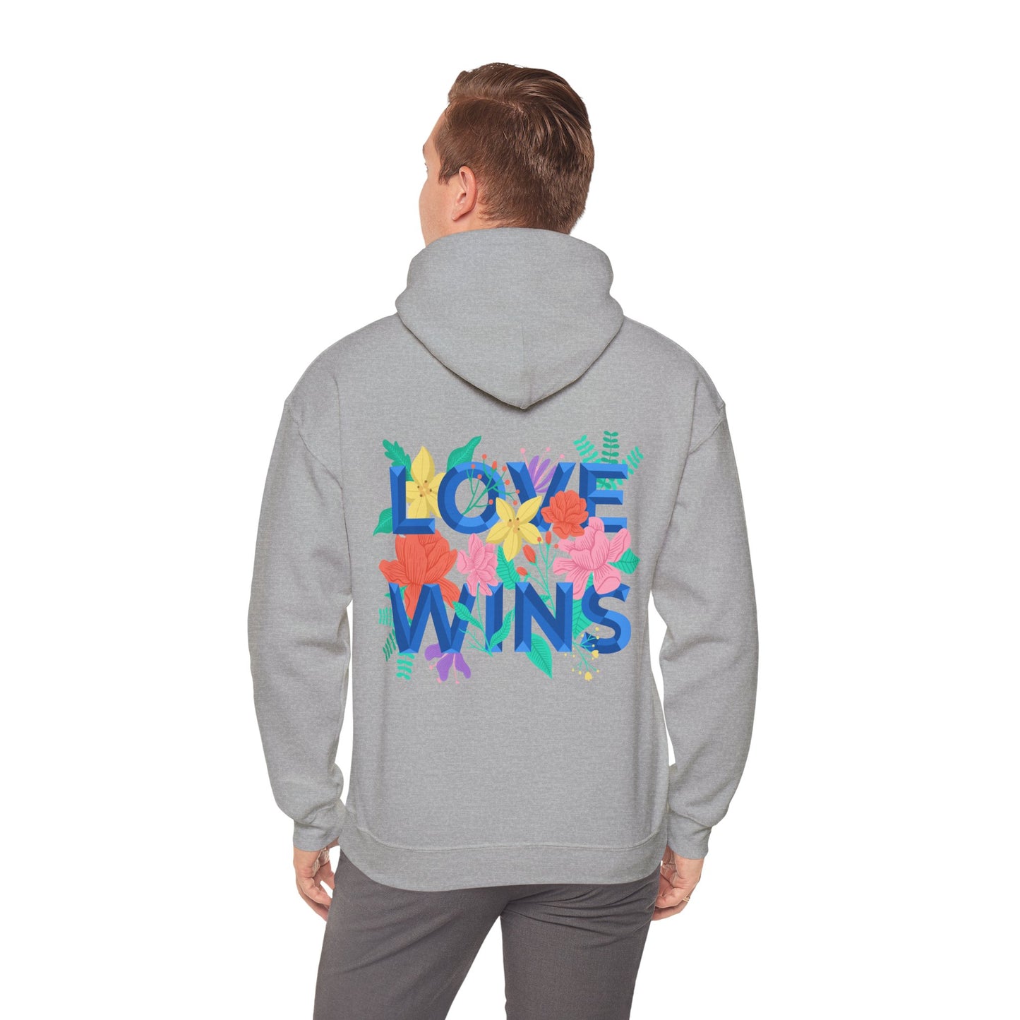 Unisex Heavy Blend™ Hooded Sweatshirt - Couples_Hoodies_Design_2_Back