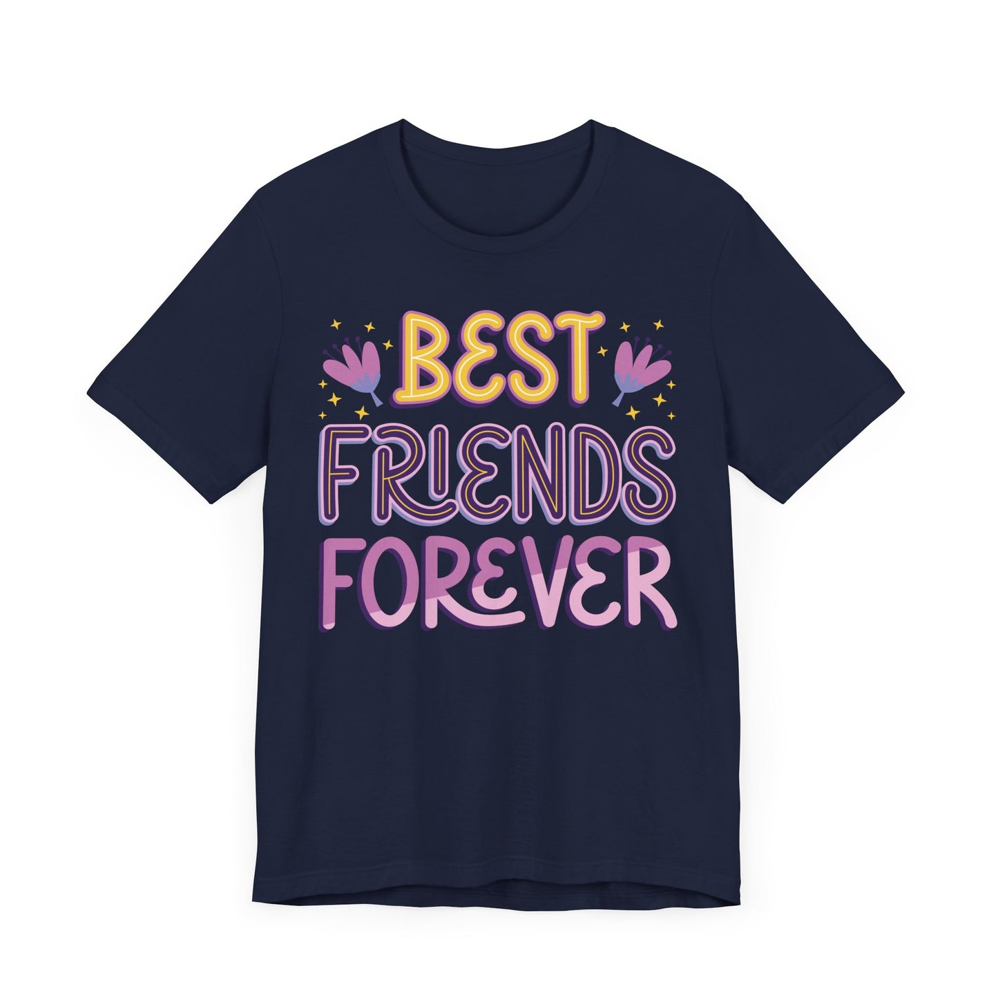 Best_Friends_Design_Sisters_14 - Unisex Jersey Short Sleeve Tee - Bella Canvas 3001