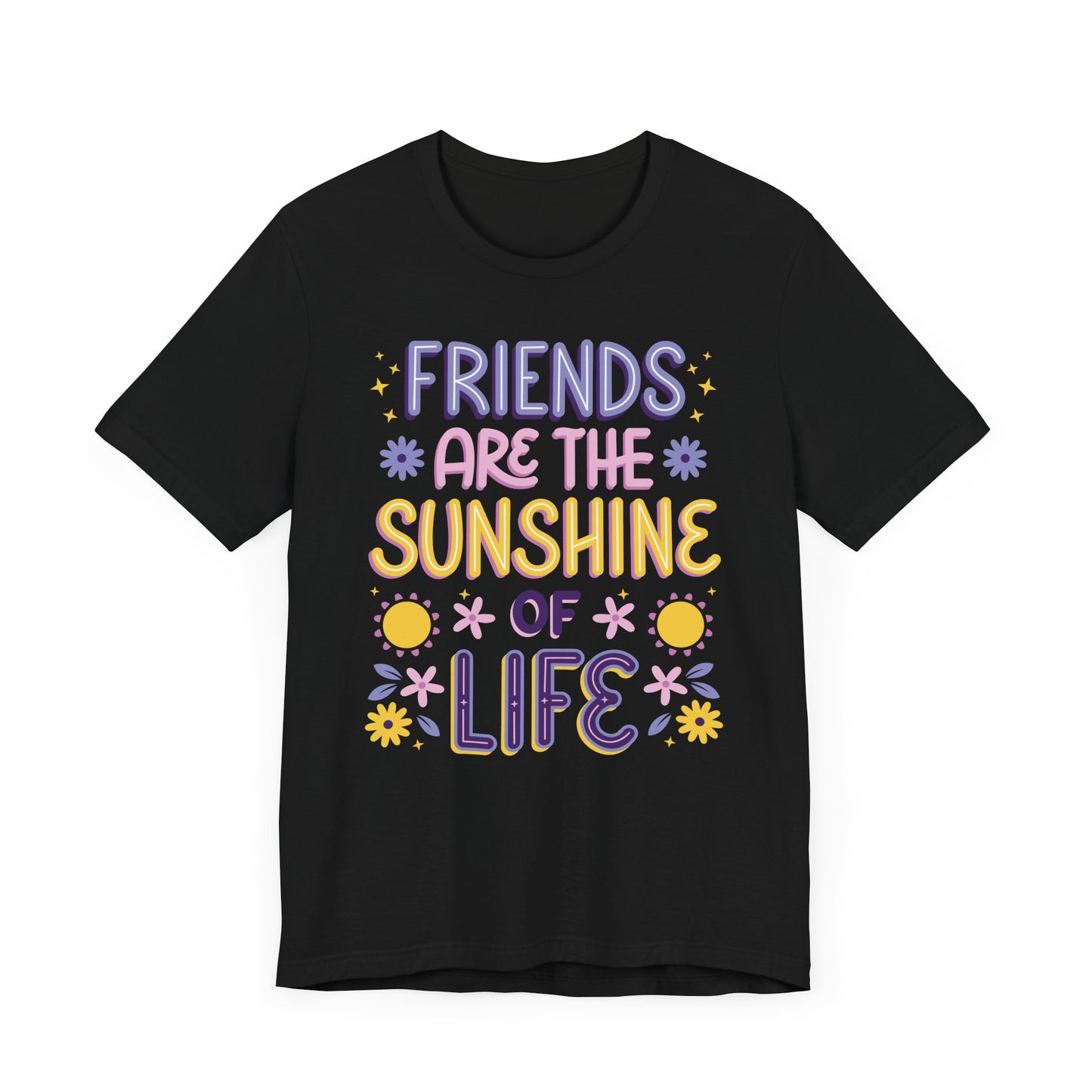 Best_Friends_Design_Sisters_13 - Unisex Jersey Short Sleeve Tee - Bella Canvas 3001