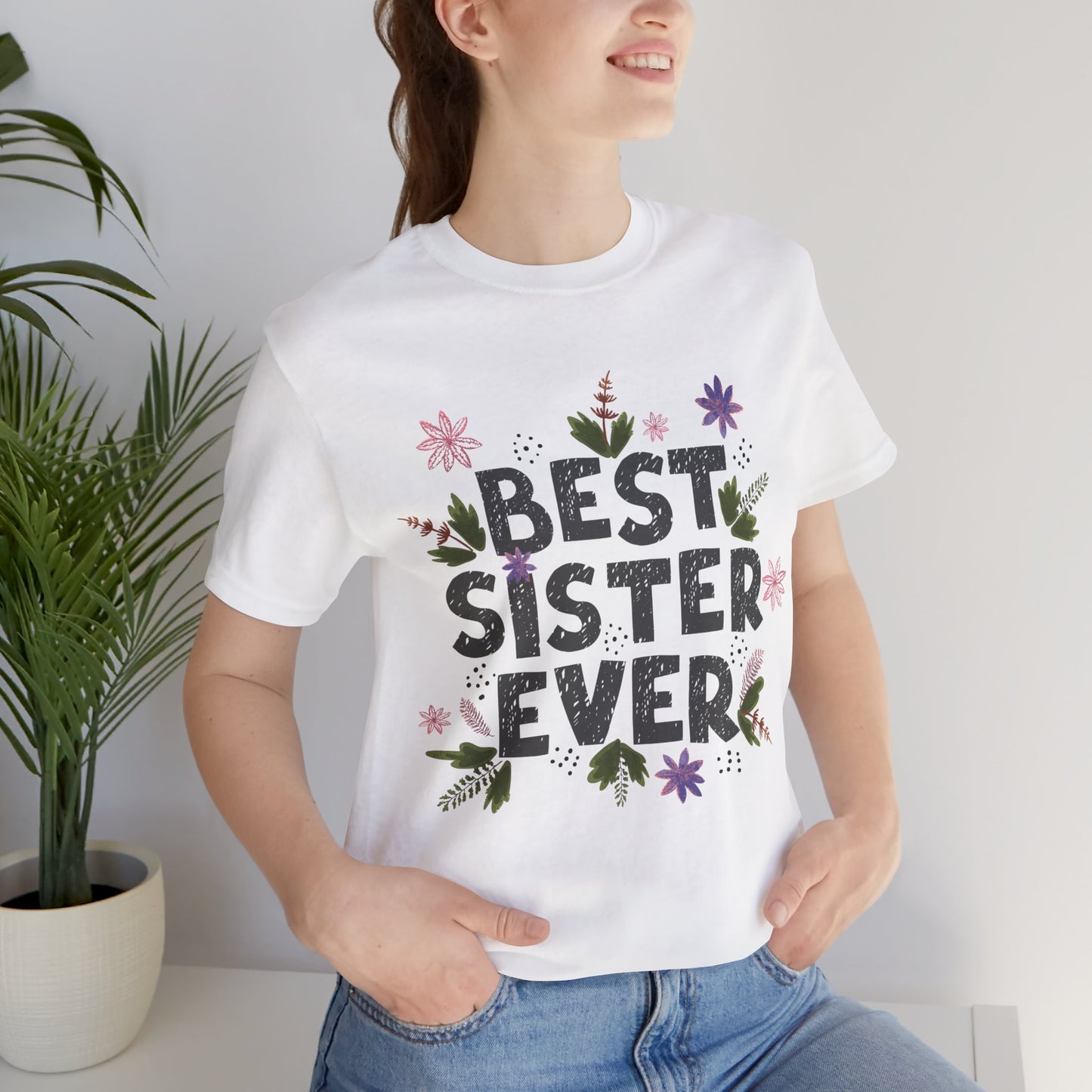 Best_Friends_Design_Sisters_10 - Unisex Jersey Short Sleeve Tee - Bella Canvas 3001