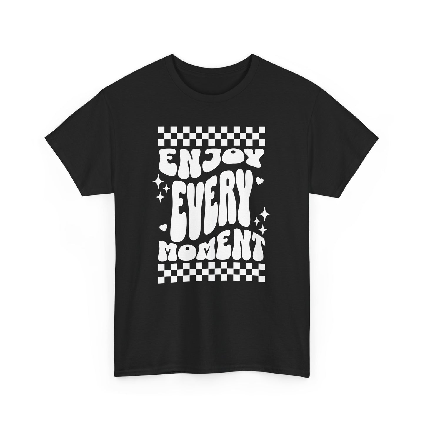 Unisex Heavy Cotton Tee - Enjoy Every Moment_T_Shirt