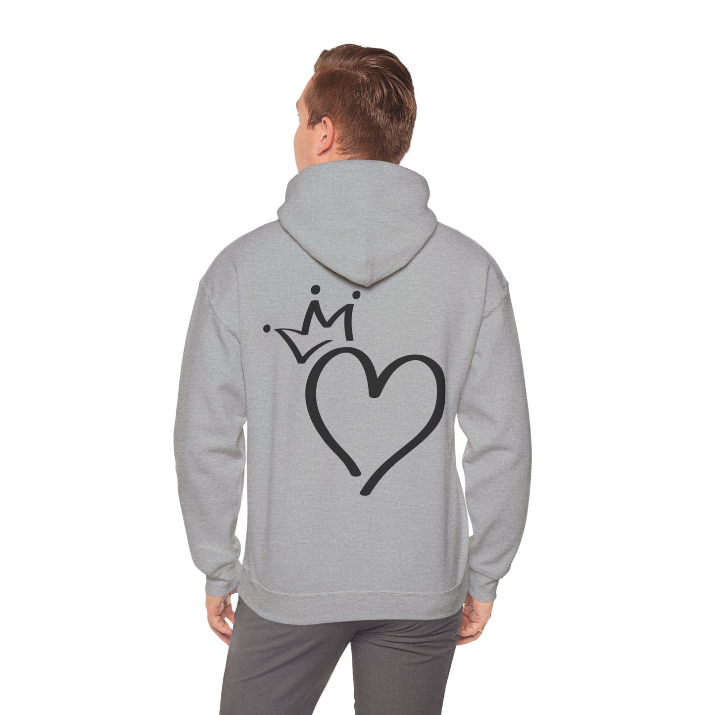 Unisex Heavy Blend™ Hooded Sweatshirt - Couples_Hoodies_Design_28_Back