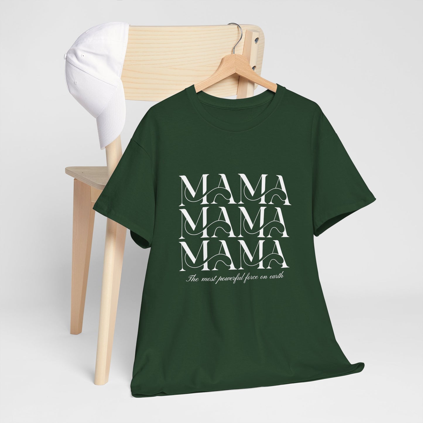 Unisex Heavy Cotton Tee - Quotes Mama_T_Shirt