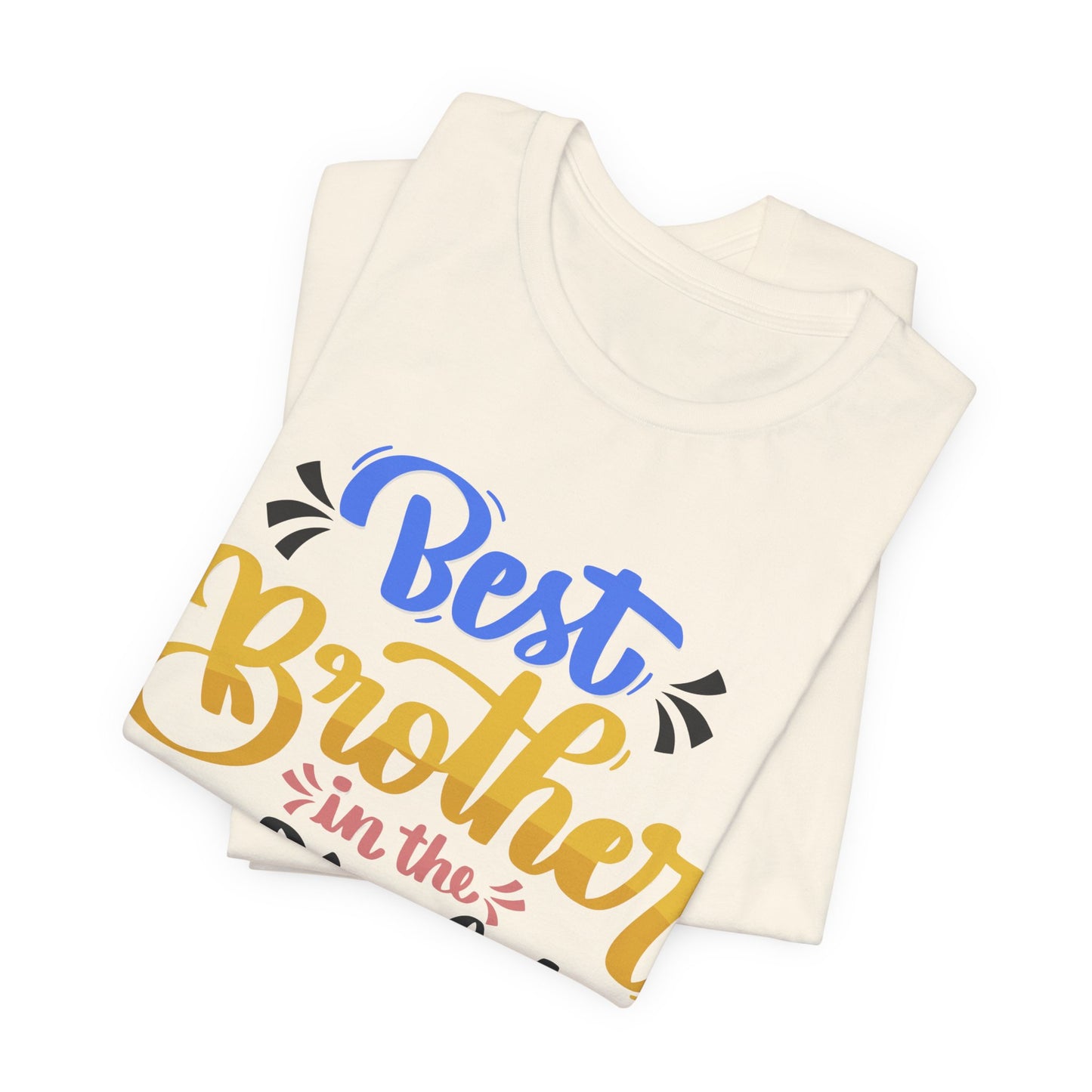 Best_Friends_Design_Brothers_13 - Unisex Jersey Short Sleeve Tee - Bella Canvas 3001