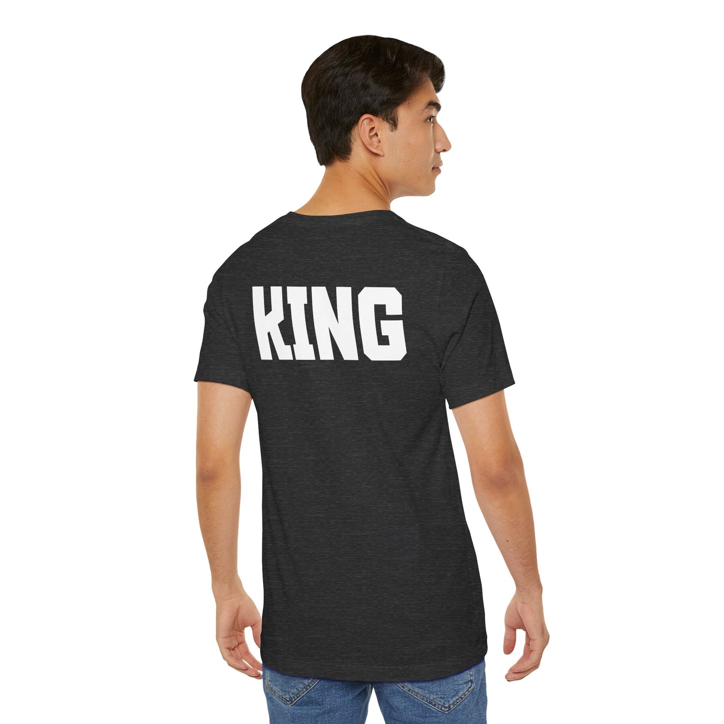 Couple T-Shirts - Unisex Jersey Short Sleeve Tee - King_4