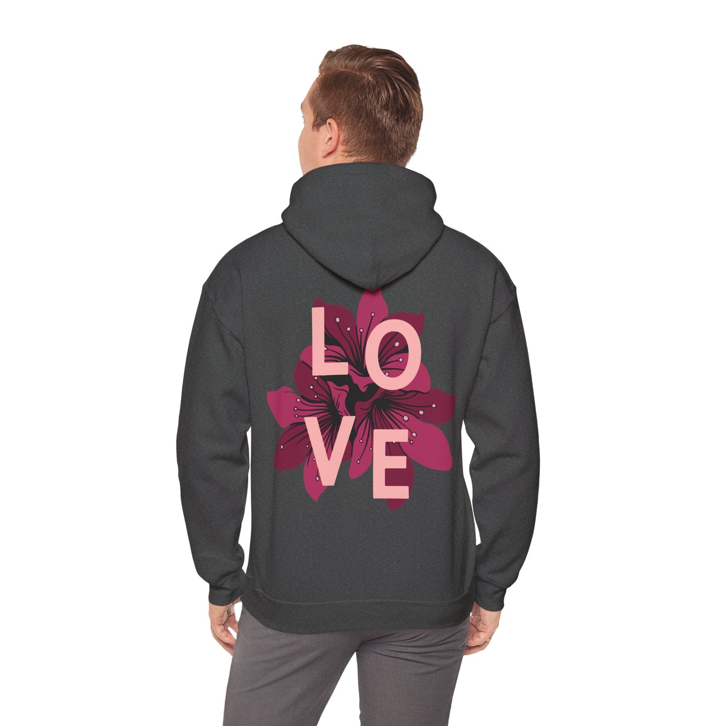 Unisex Heavy Blend™ Hooded Sweatshirt - Couples_Hoodies_Design_7_Back