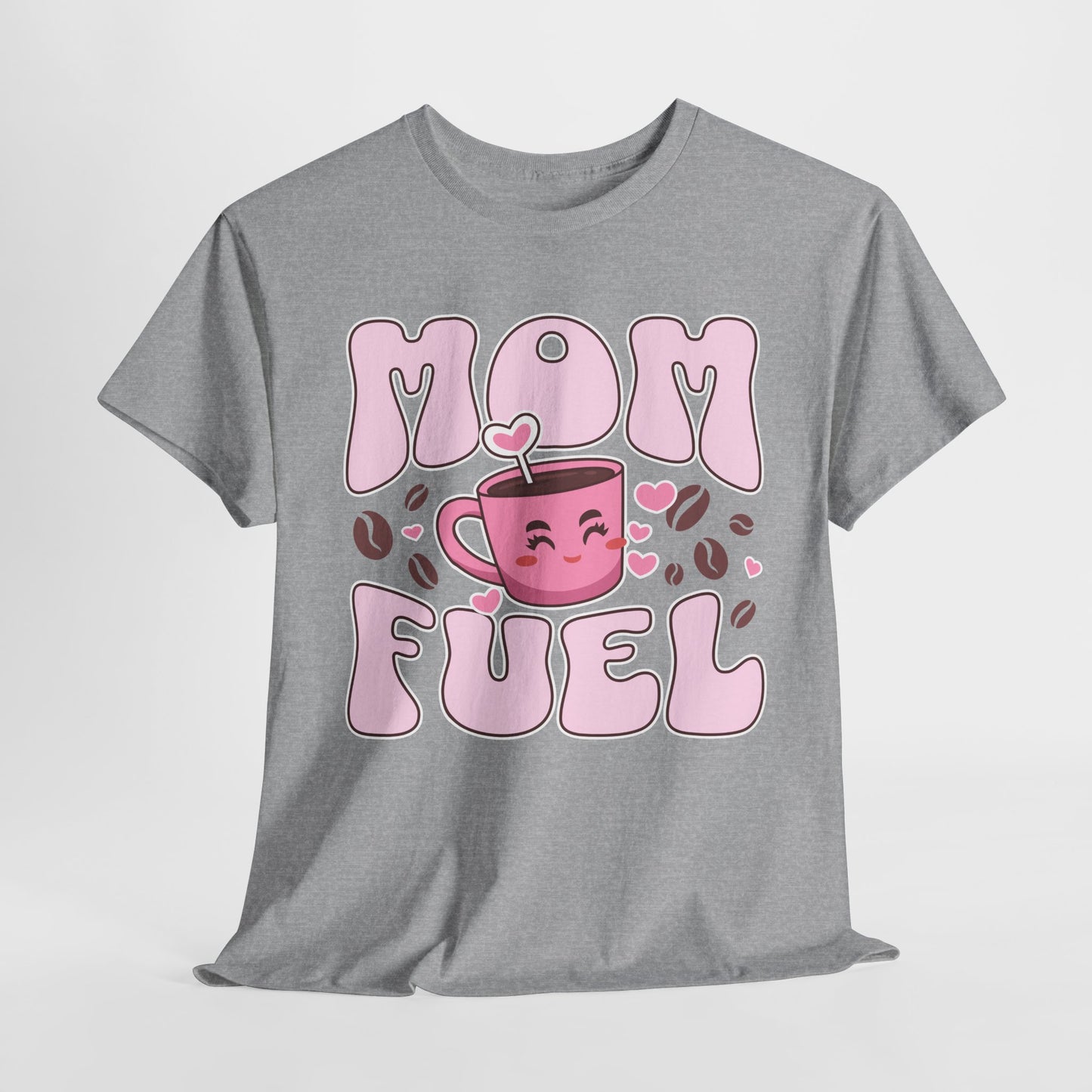 Unisex Heavy Cotton Tee - Coffee Mom_T_Shirt