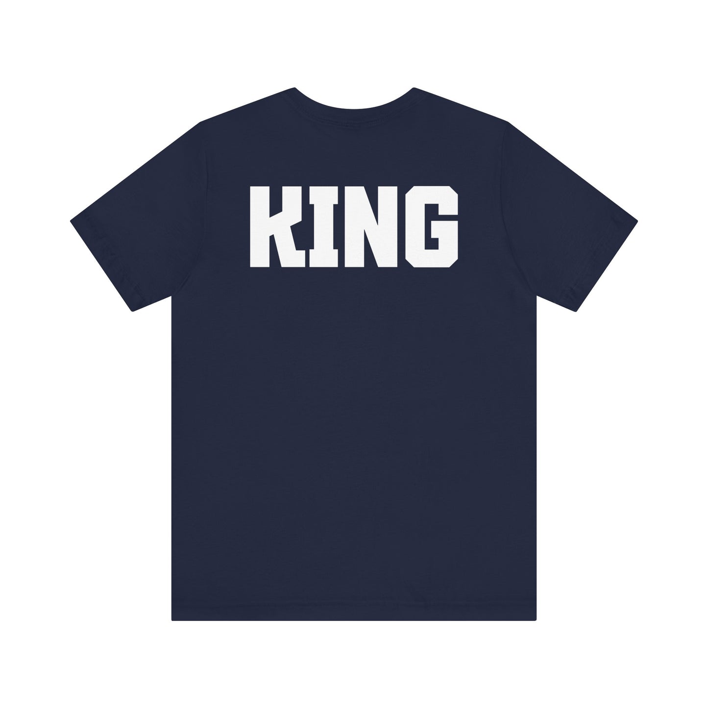 Couple T-Shirts - Unisex Jersey Short Sleeve Tee - King_4