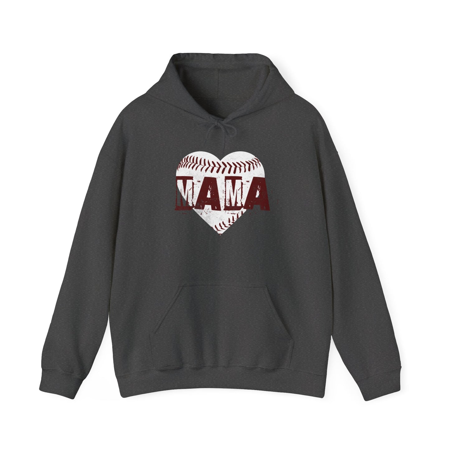 Unisex Heavy Blend™ Hooded Sweatshirt - Baseball MAMA_Hoodie