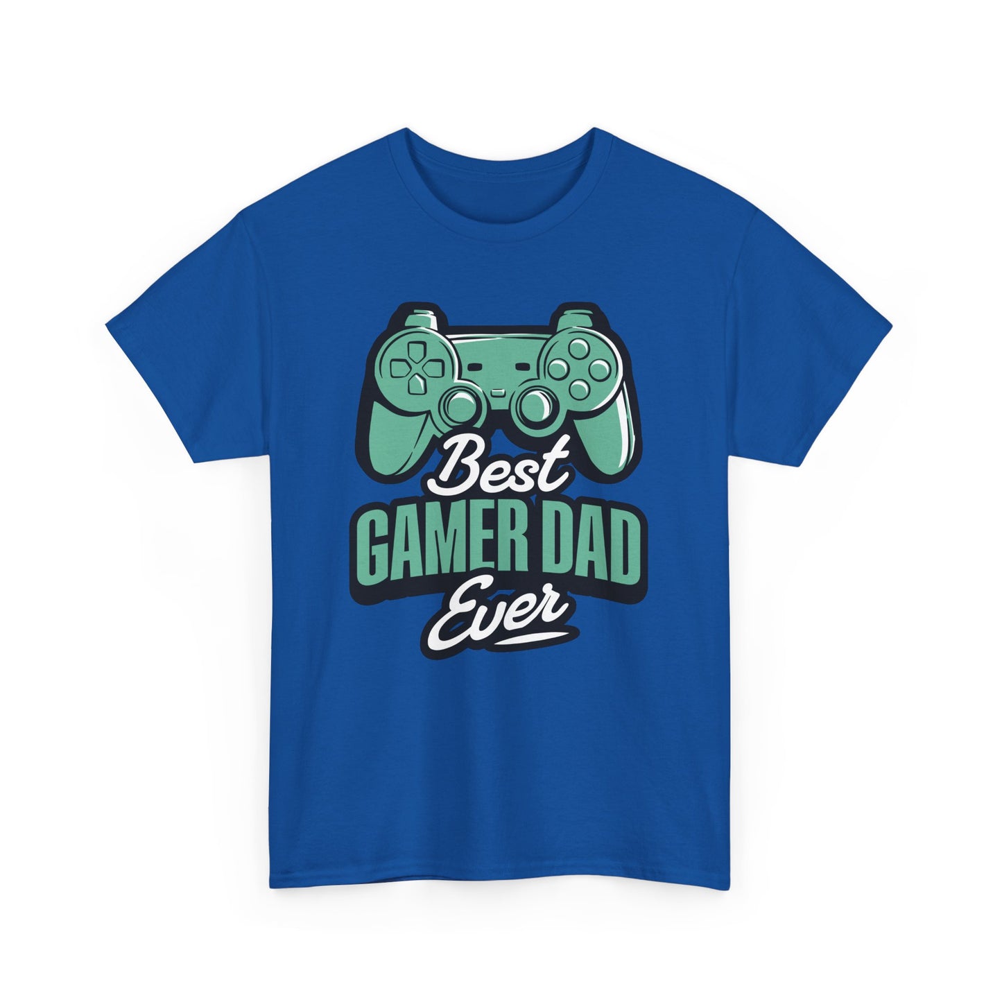 Unisex Heavy Cotton Tee - Gamer Dad_T_Shirt