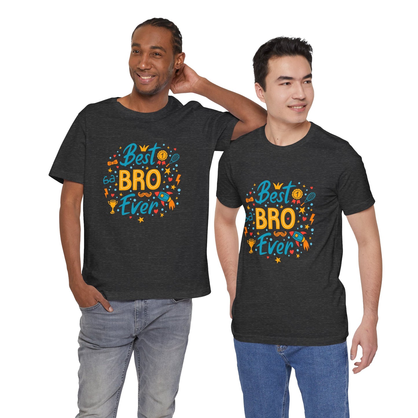 Best_Friends_Design_Brothers_2 - Unisex Jersey Short Sleeve Tee - Bella Canvas 3001