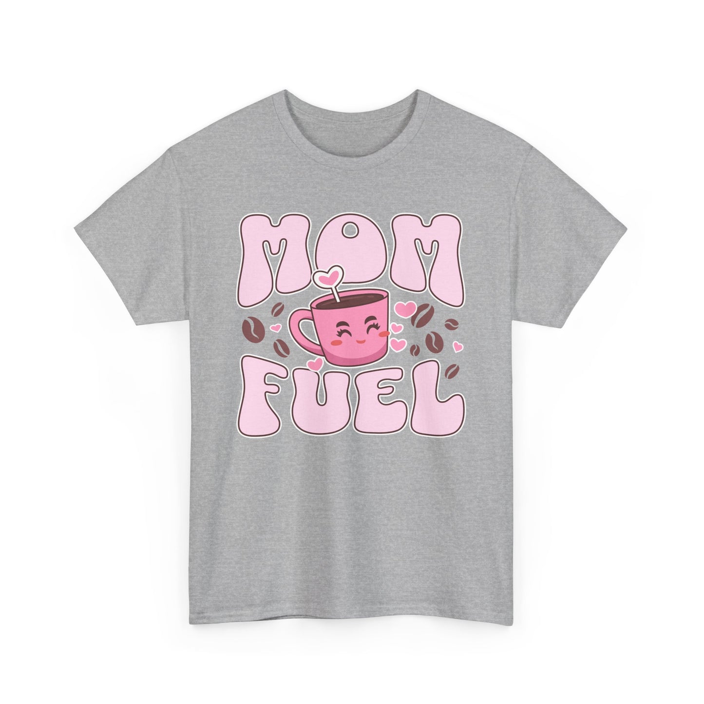 Unisex Heavy Cotton Tee - Coffee Mom_T_Shirt