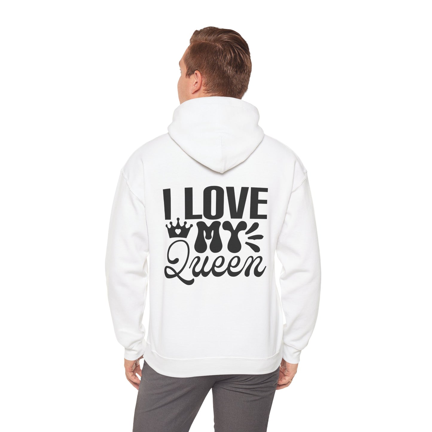 Unisex Heavy Blend™ Hooded Sweatshirt - Couples_Hoodies_Design_32_Back