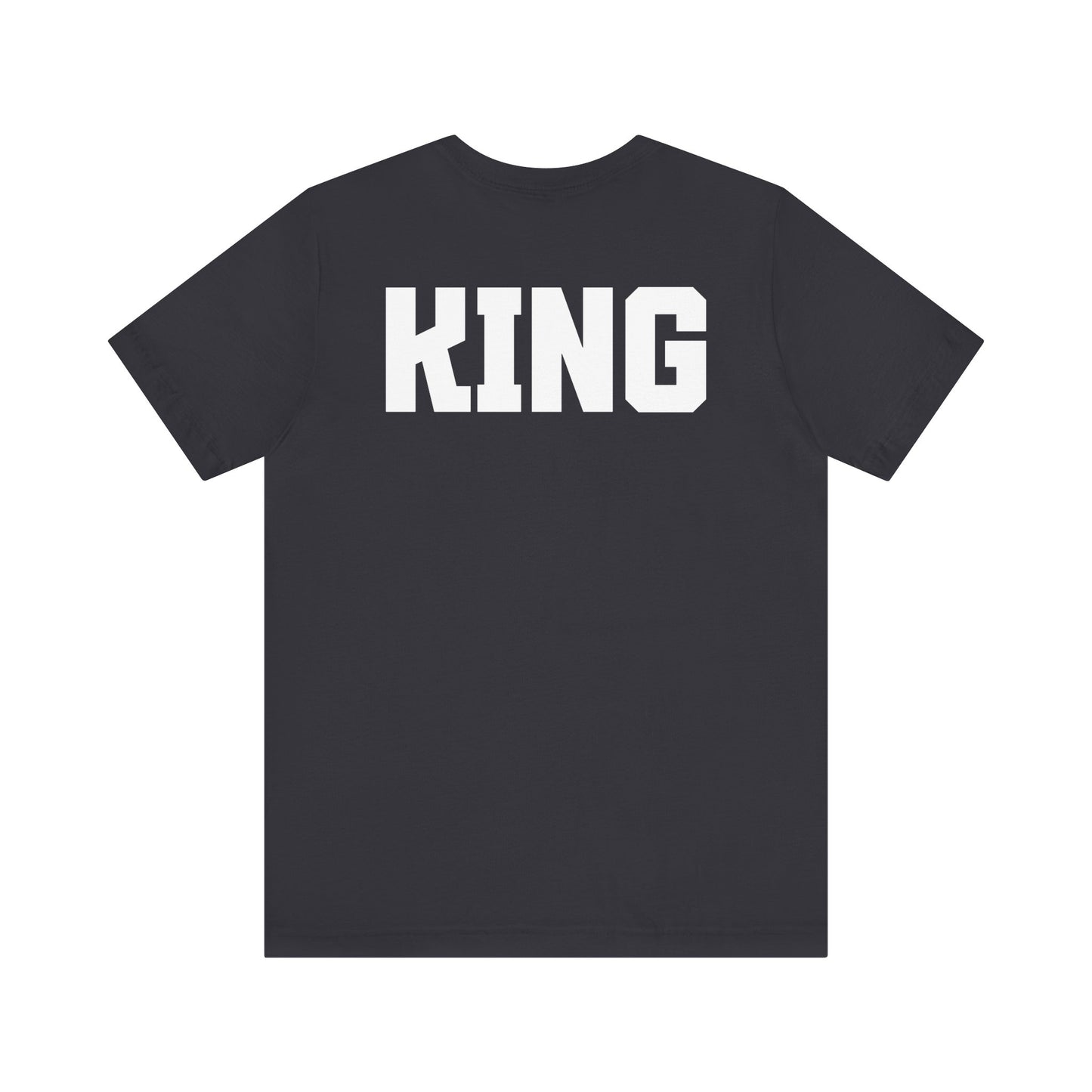 Couple T-Shirts - Unisex Jersey Short Sleeve Tee - King_4