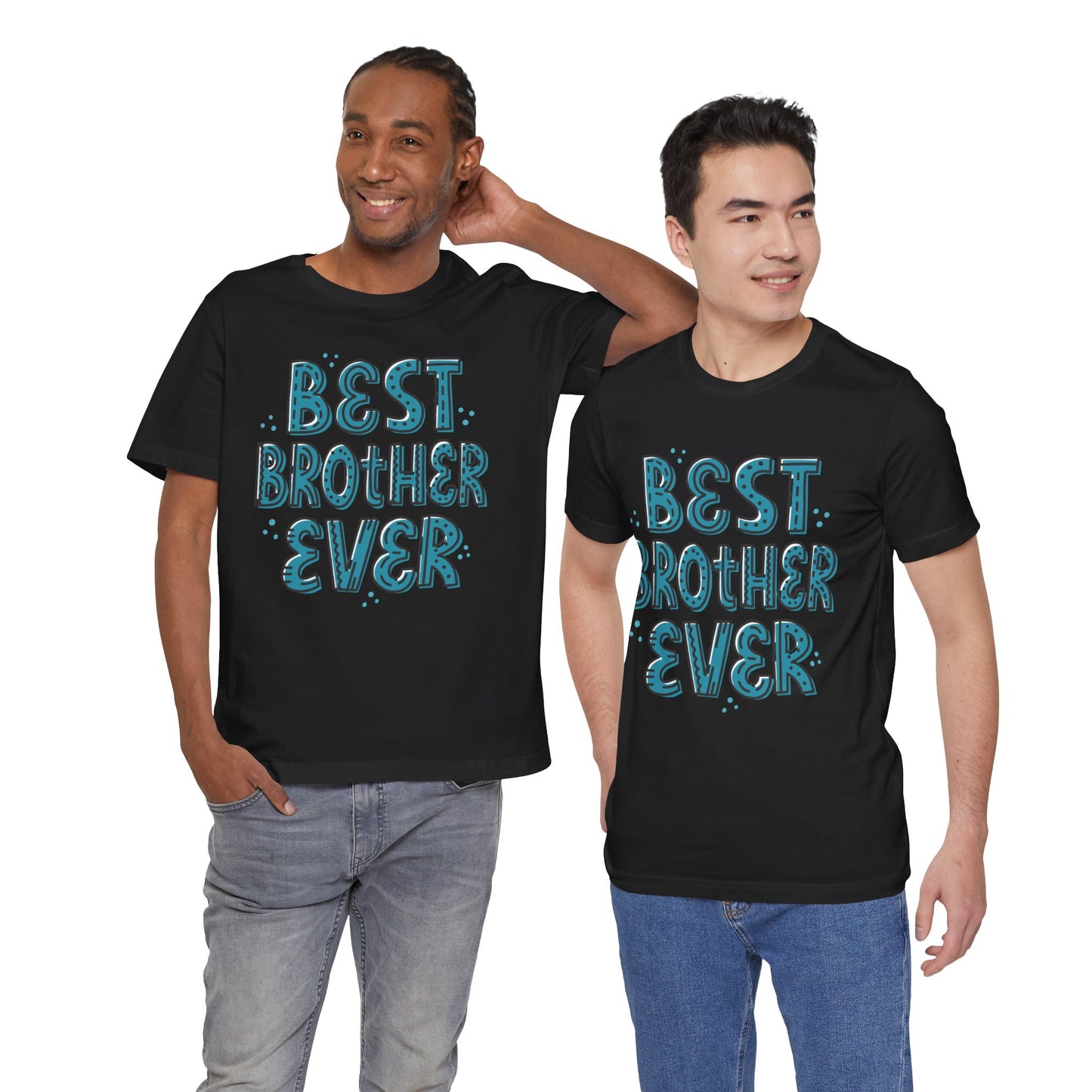 Best_Friends_Design_Brothers_4 - Unisex Jersey Short Sleeve Tee - Bella Canvas 3001