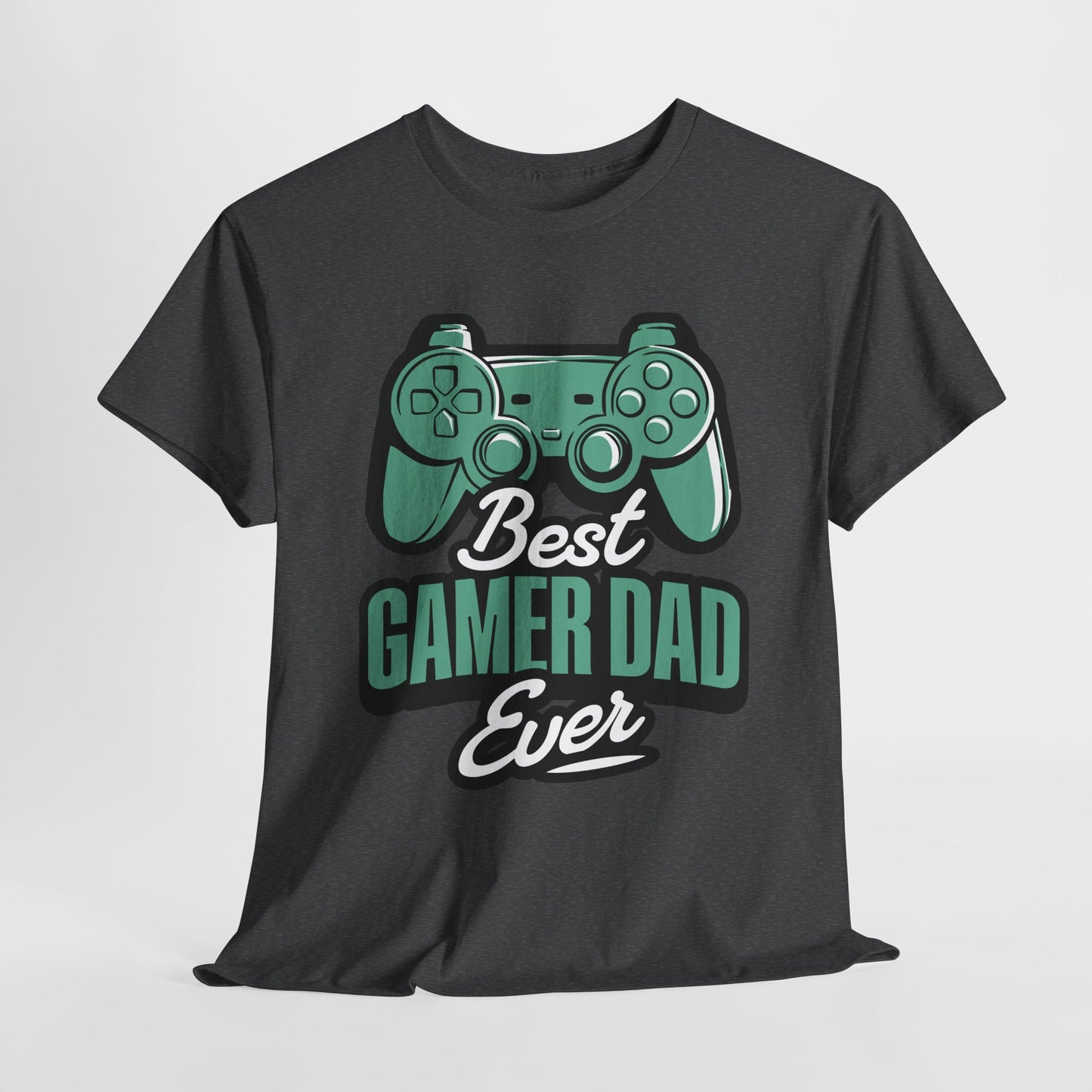 Unisex Heavy Cotton Tee - Gamer Dad_T_Shirt