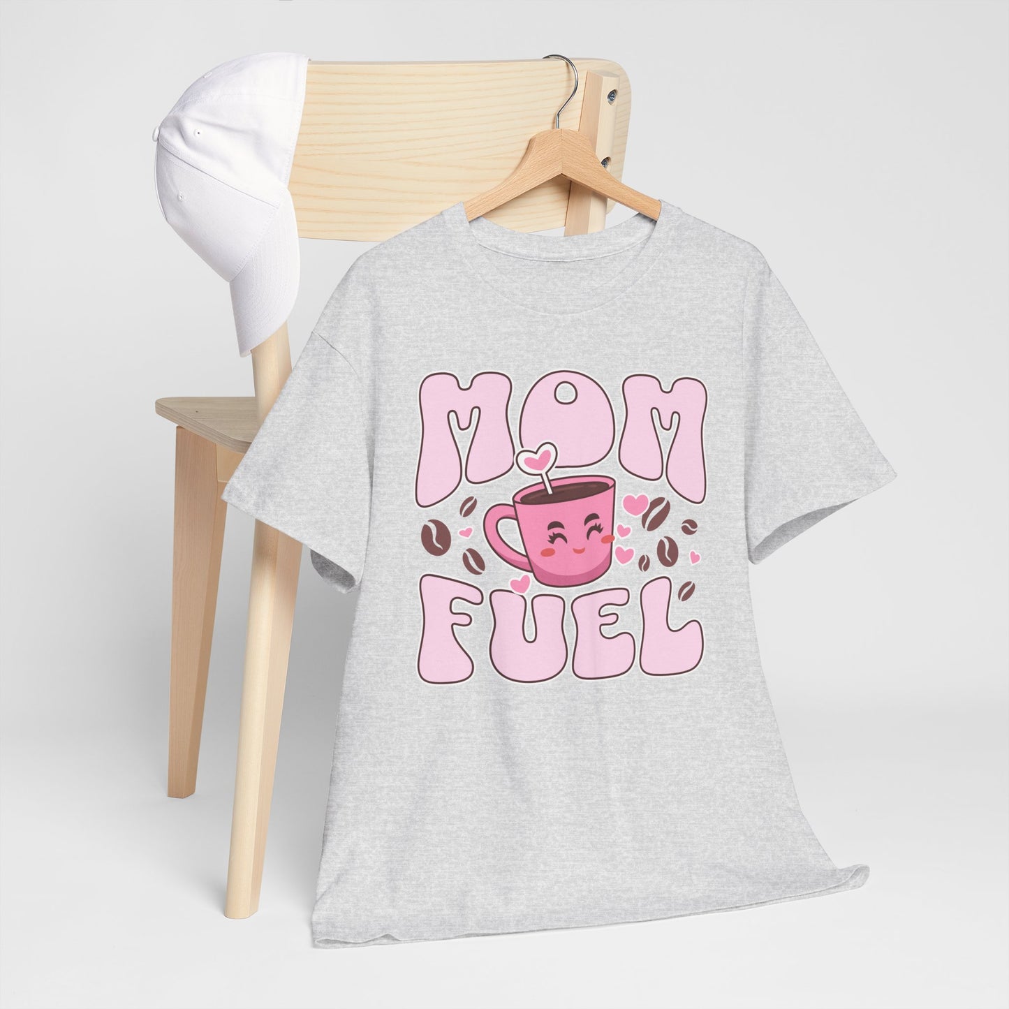 Unisex Heavy Cotton Tee - Coffee Mom_T_Shirt