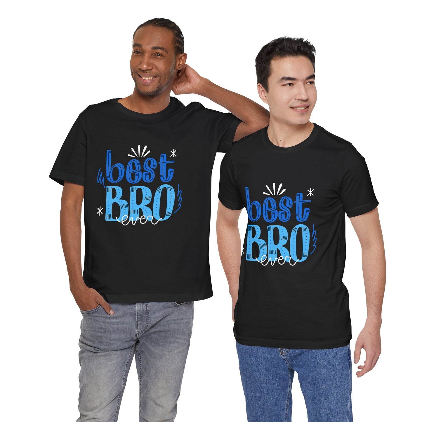 Best_Friends_Design_Brothers_8 - Unisex Jersey Short Sleeve Tee - Bella Canvas 3001