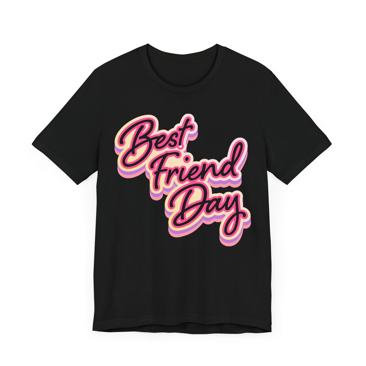 Best_Friends_Design_Sisters_6 - Unisex Jersey Short Sleeve Tee - Bella Canvas 3001