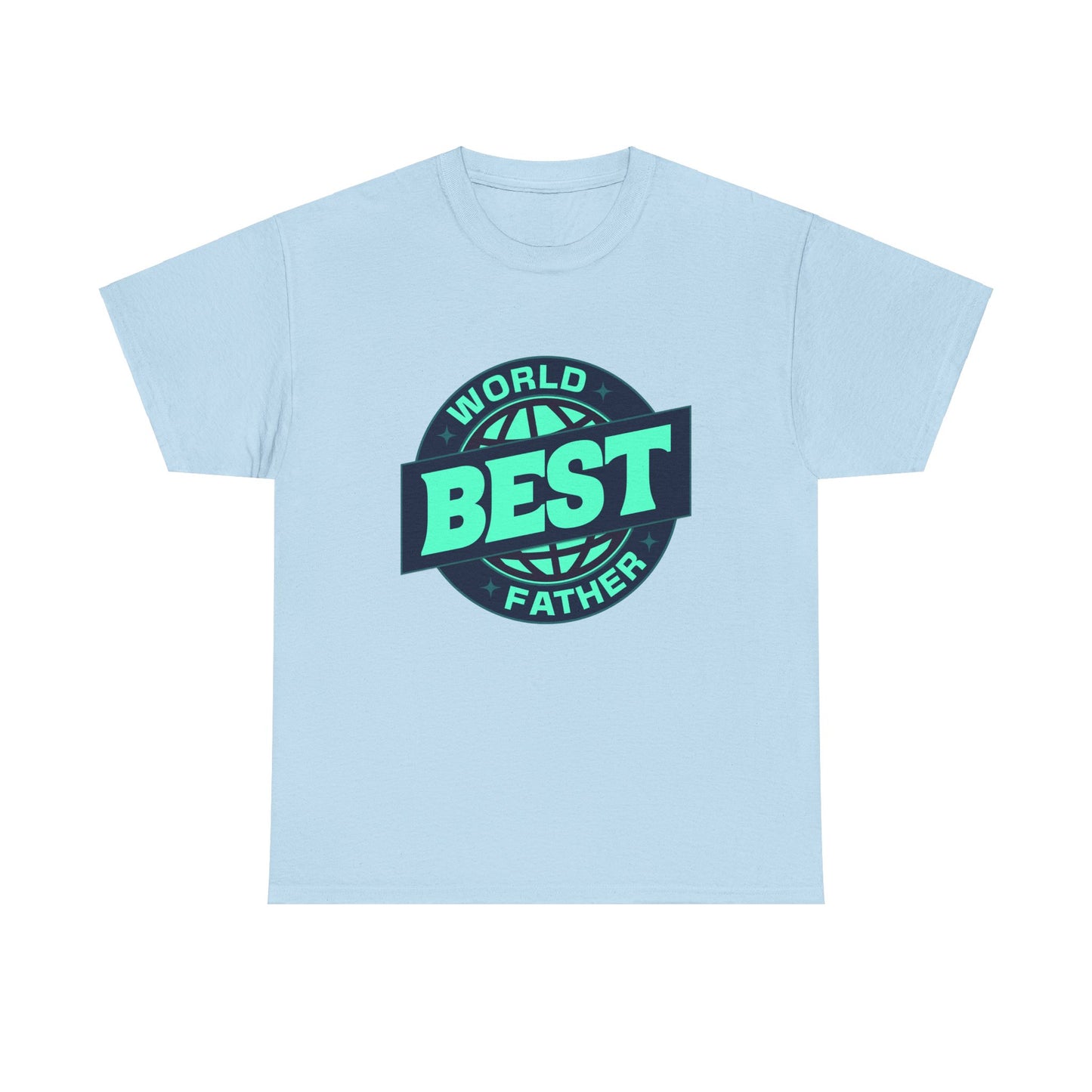 Unisex Heavy Cotton Tee -World Best Father_T_Shirt