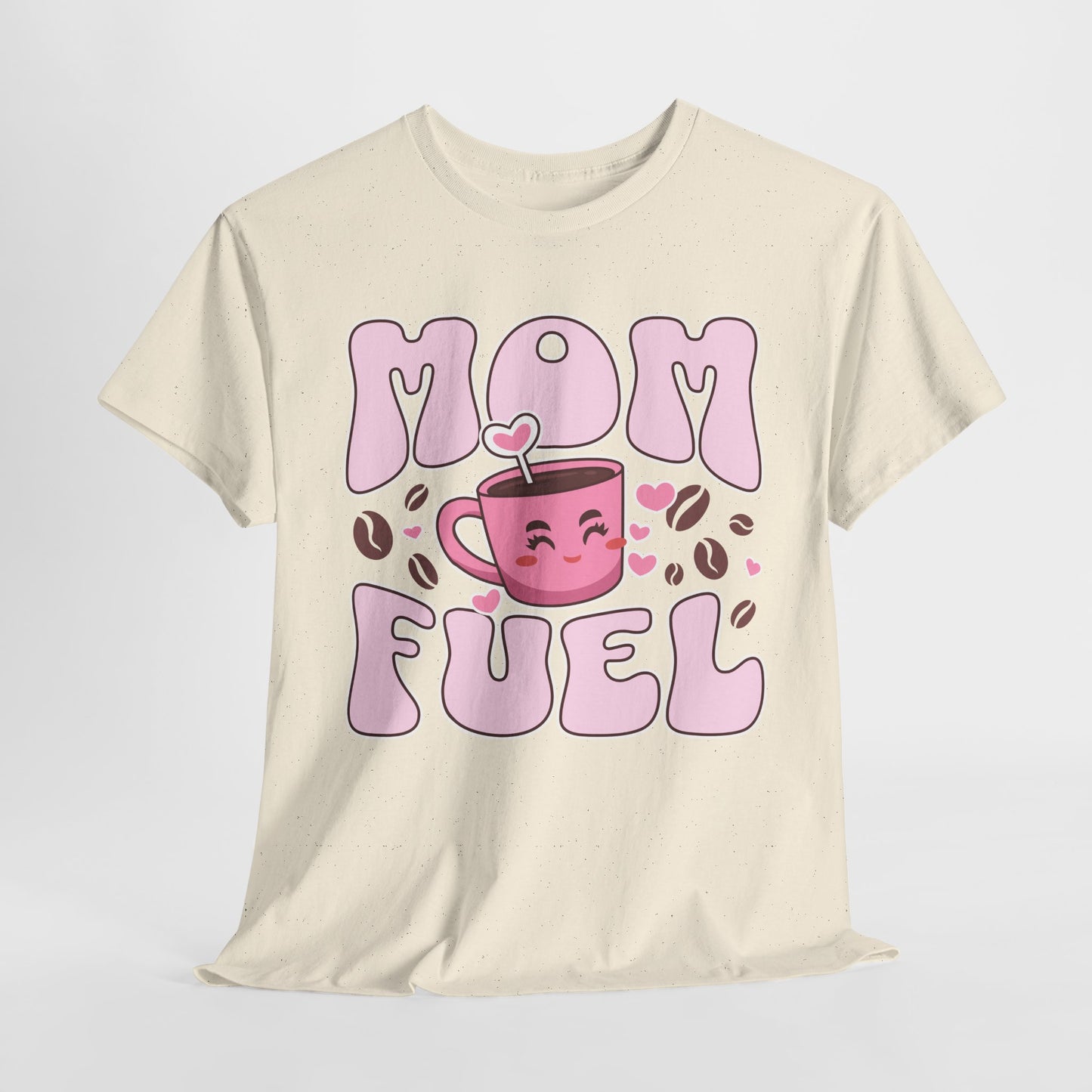 Unisex Heavy Cotton Tee - Coffee Mom_T_Shirt