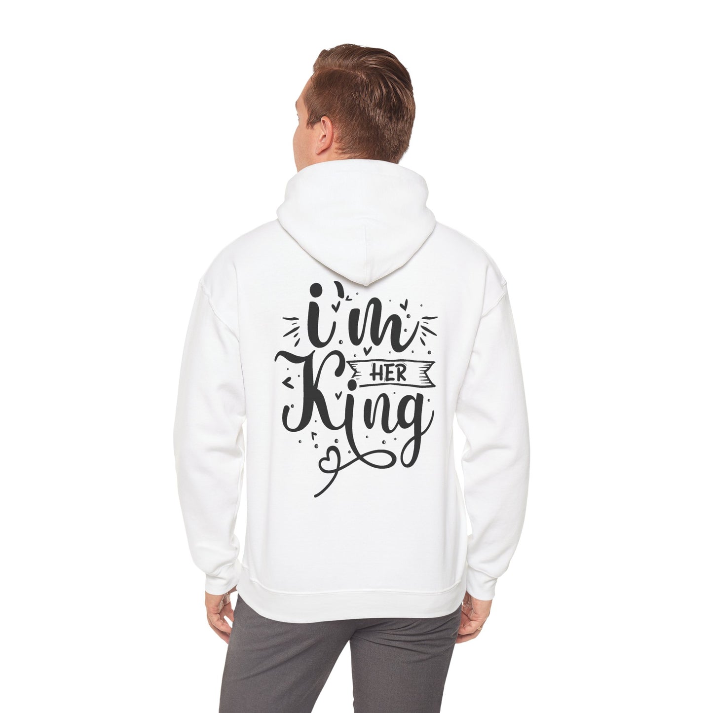 Unisex Heavy Blend™ Hooded Sweatshirt - Couples_Hoodies_Design_27_Back