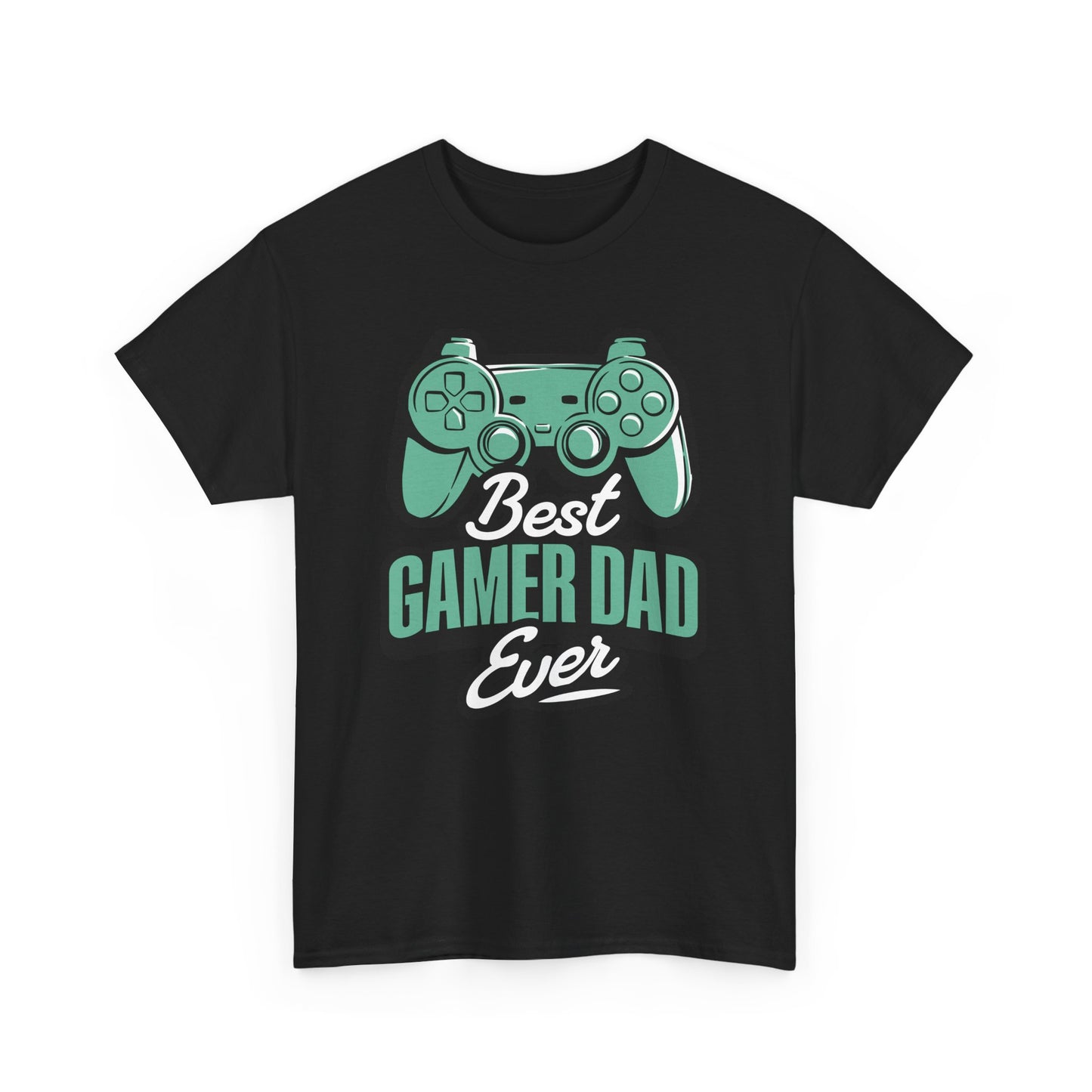 Unisex Heavy Cotton Tee - Gamer Dad_T_Shirt