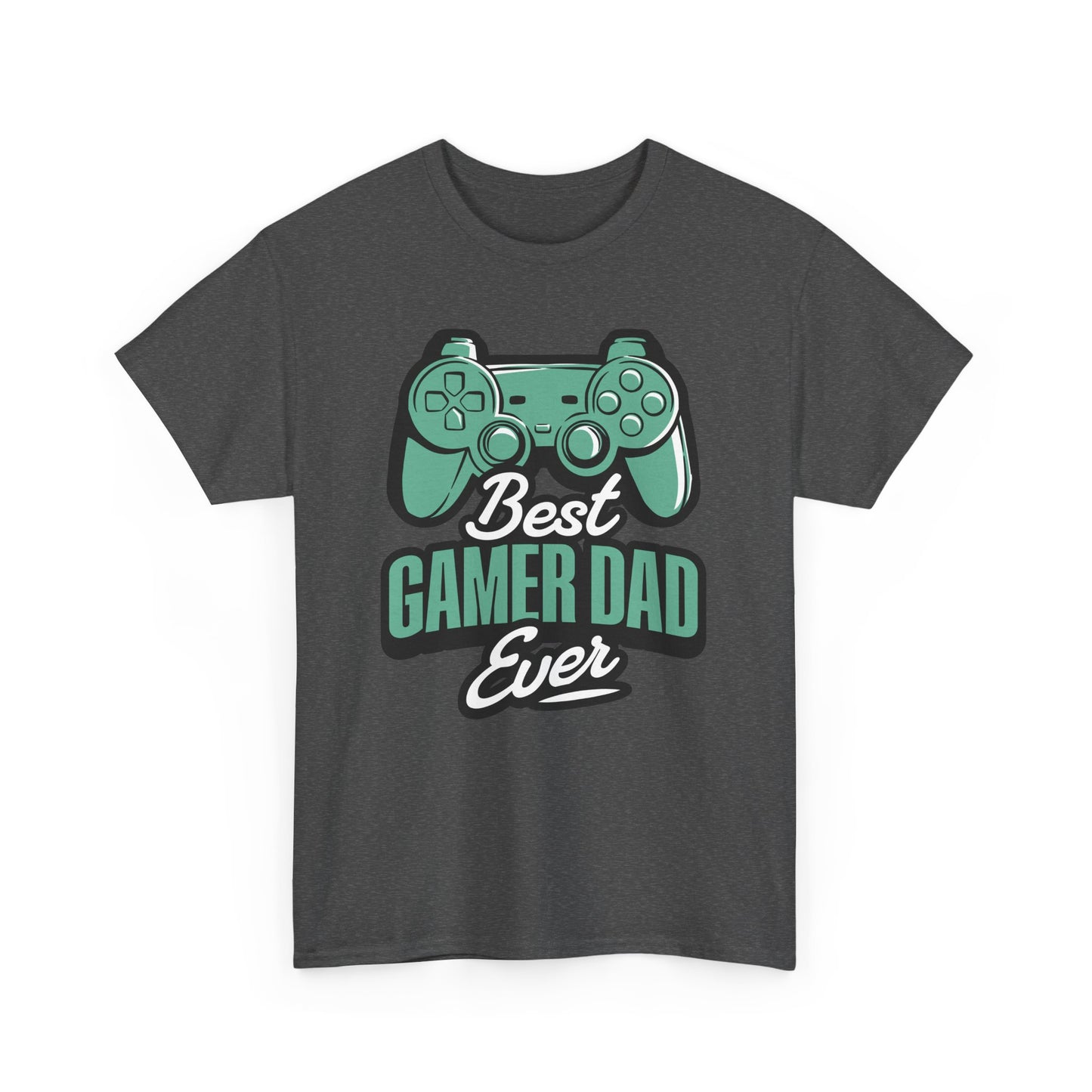 Unisex Heavy Cotton Tee - Gamer Dad_T_Shirt