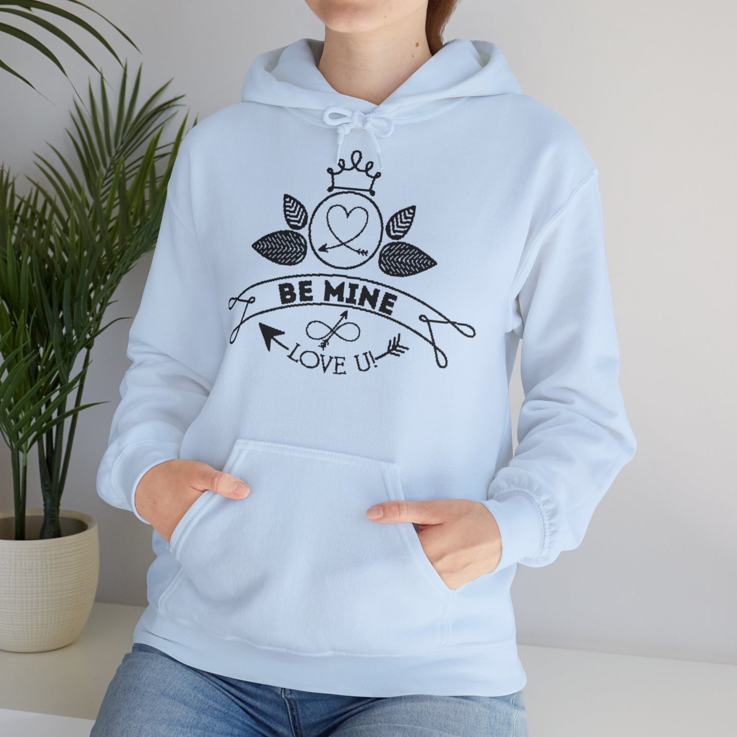 Unisex Heavy Blend™ Hooded Sweatshirt - Couples_Hoodies_Design_44_Front