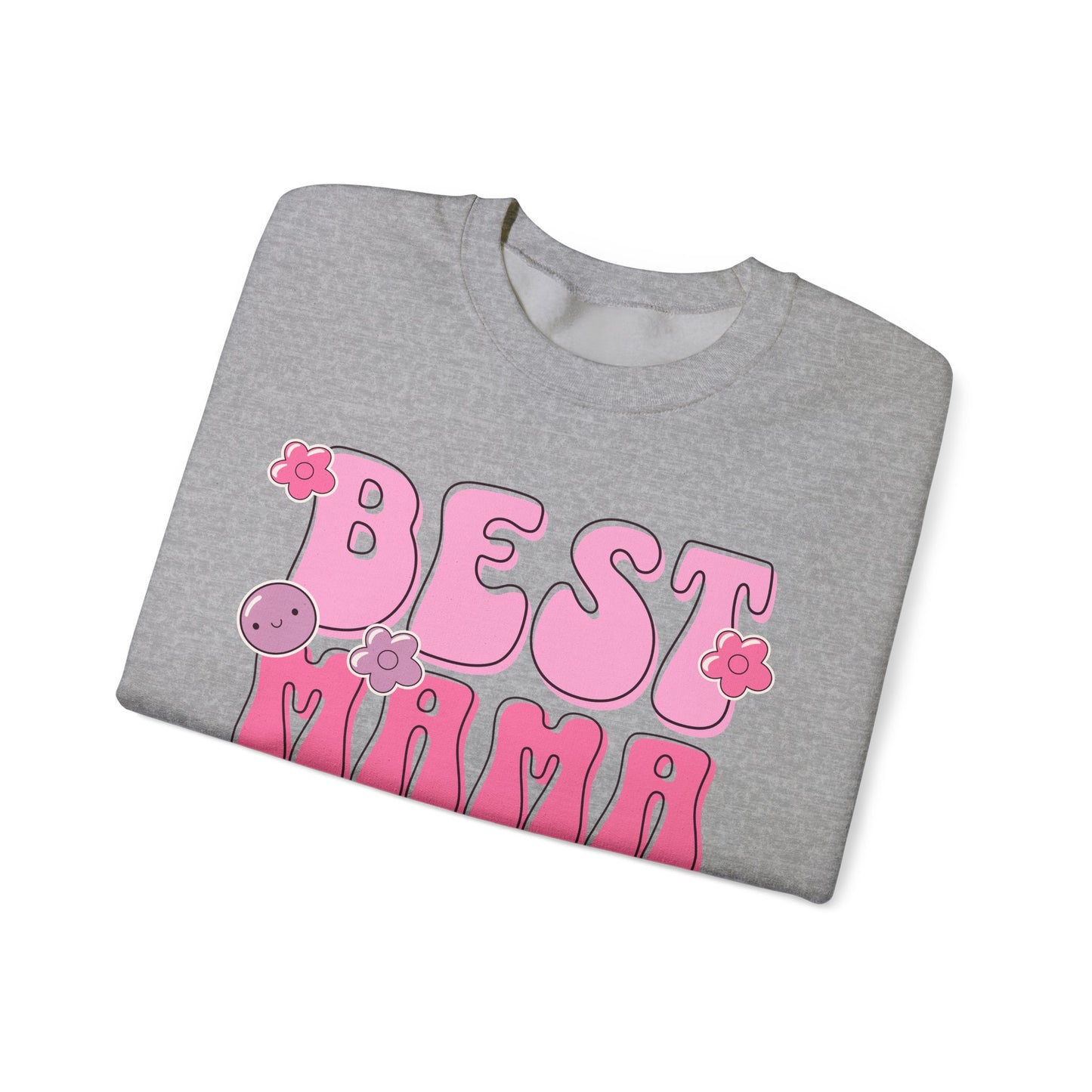 Unisex Heavy Blend™ Crewneck Sweatshirt - Best Mama Ever Mother's Day