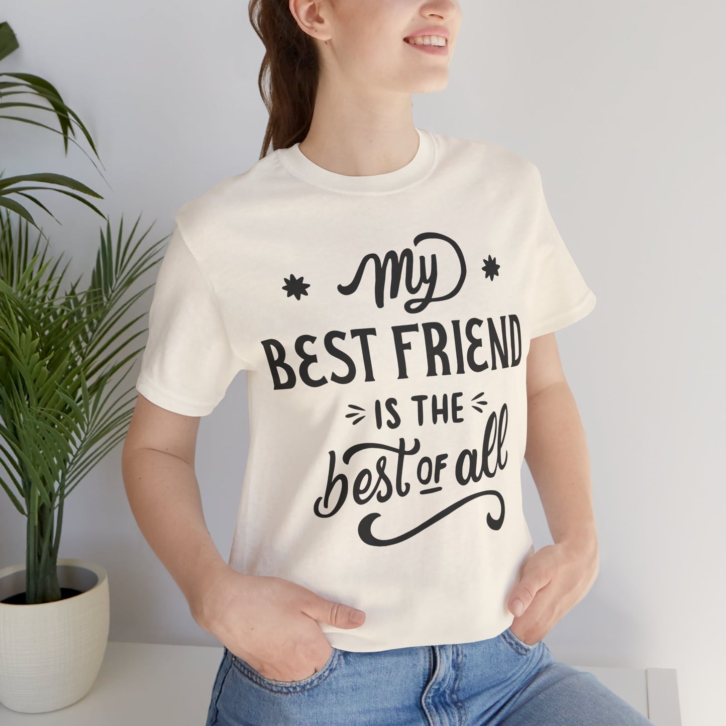 Best_Friends_Design_Sisters_18 - Unisex Jersey Short Sleeve Tee - Bella Canvas 3001