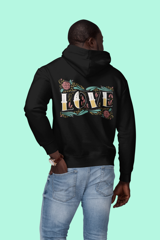 Unisex Heavy Blend™ Hooded Sweatshirt - Couples_Hoodies_Design_9_Back