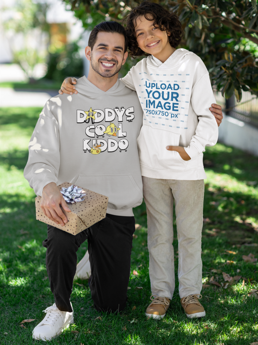 Unisex Heavy Blend™ Hooded Sweatshirt - Daddy's Cool Dude_Hoodie