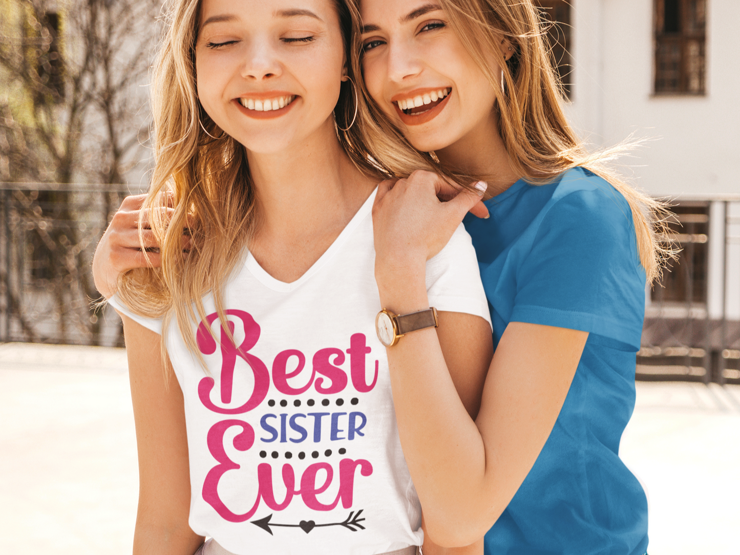 Best_Friends_Design_Sisters_19 - Unisex Jersey Short Sleeve Tee - Bella Canvas 3001